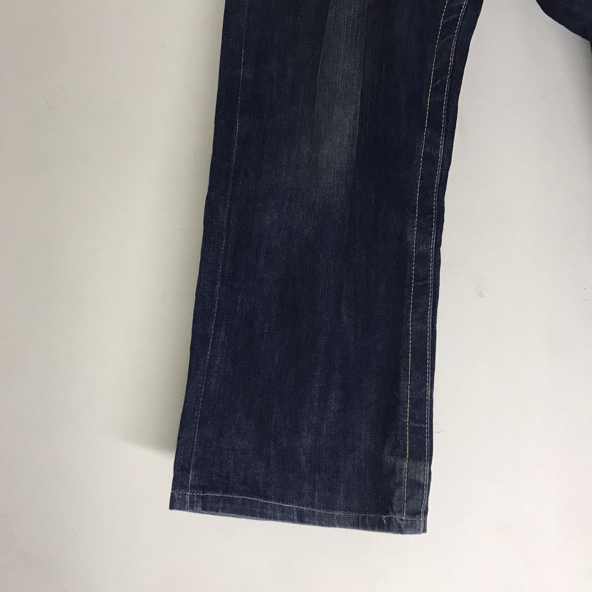 Akademiks Akademiks Spellout Denim Baggy Cropped Pant Size US 36 / EU 52 - 7 Thumbnail