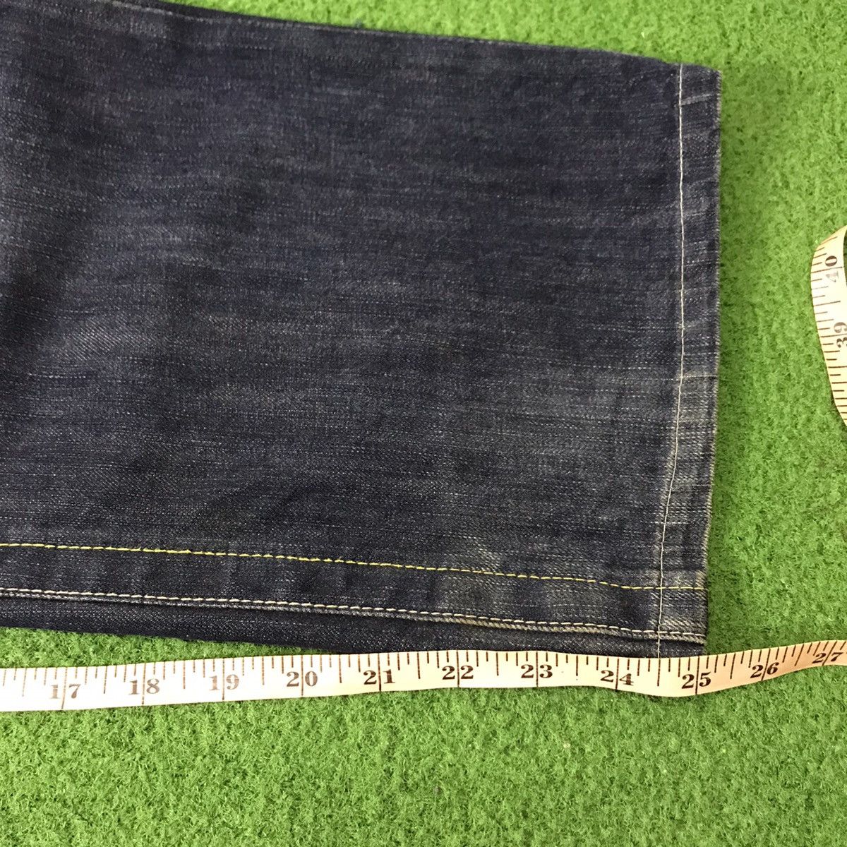 Akademiks Akademiks Spellout Denim Baggy Cropped Pant Size US 36 / EU 52 - 20 Thumbnail