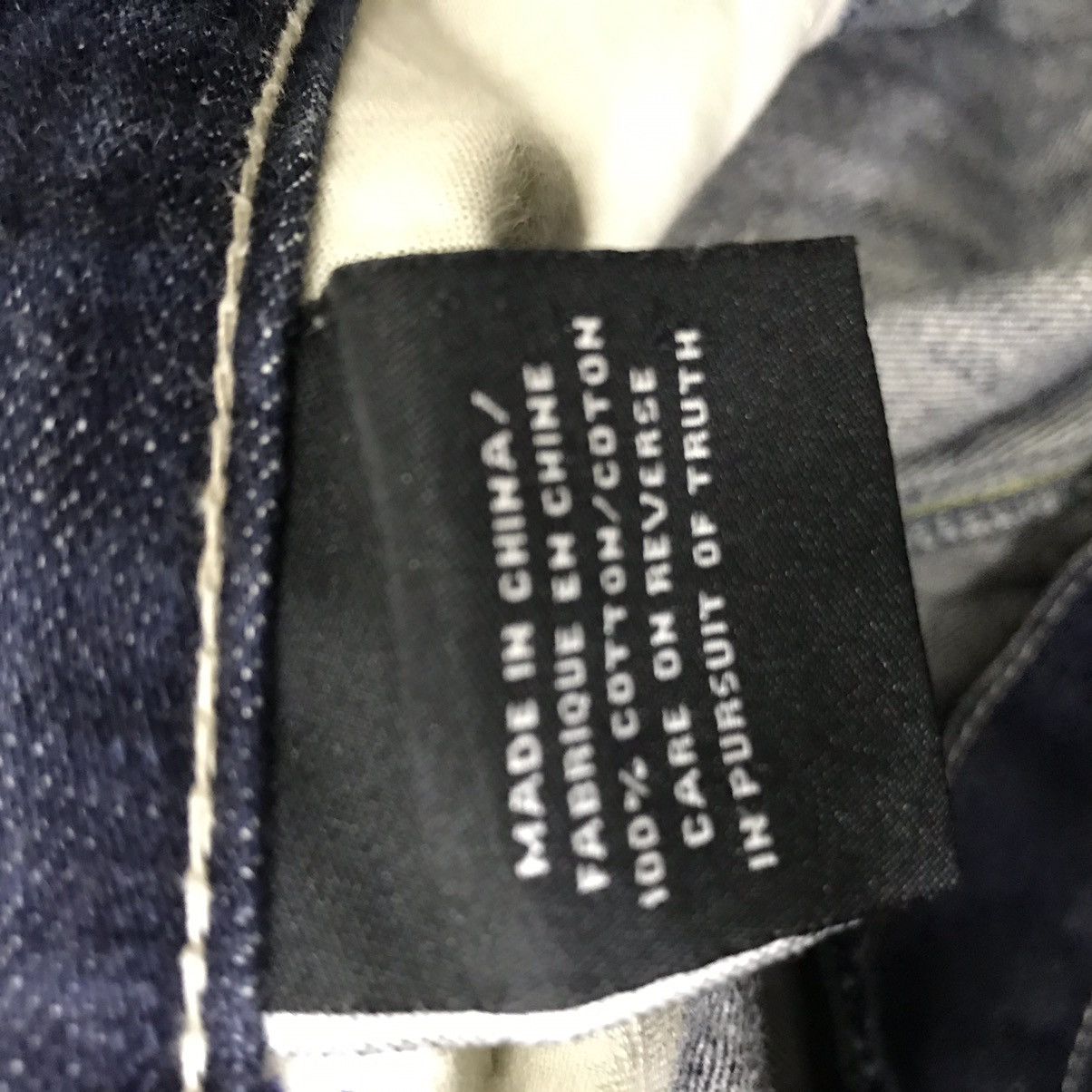 Akademiks Akademiks Spellout Denim Baggy Cropped Pant Size US 36 / EU 52 - 15 Thumbnail