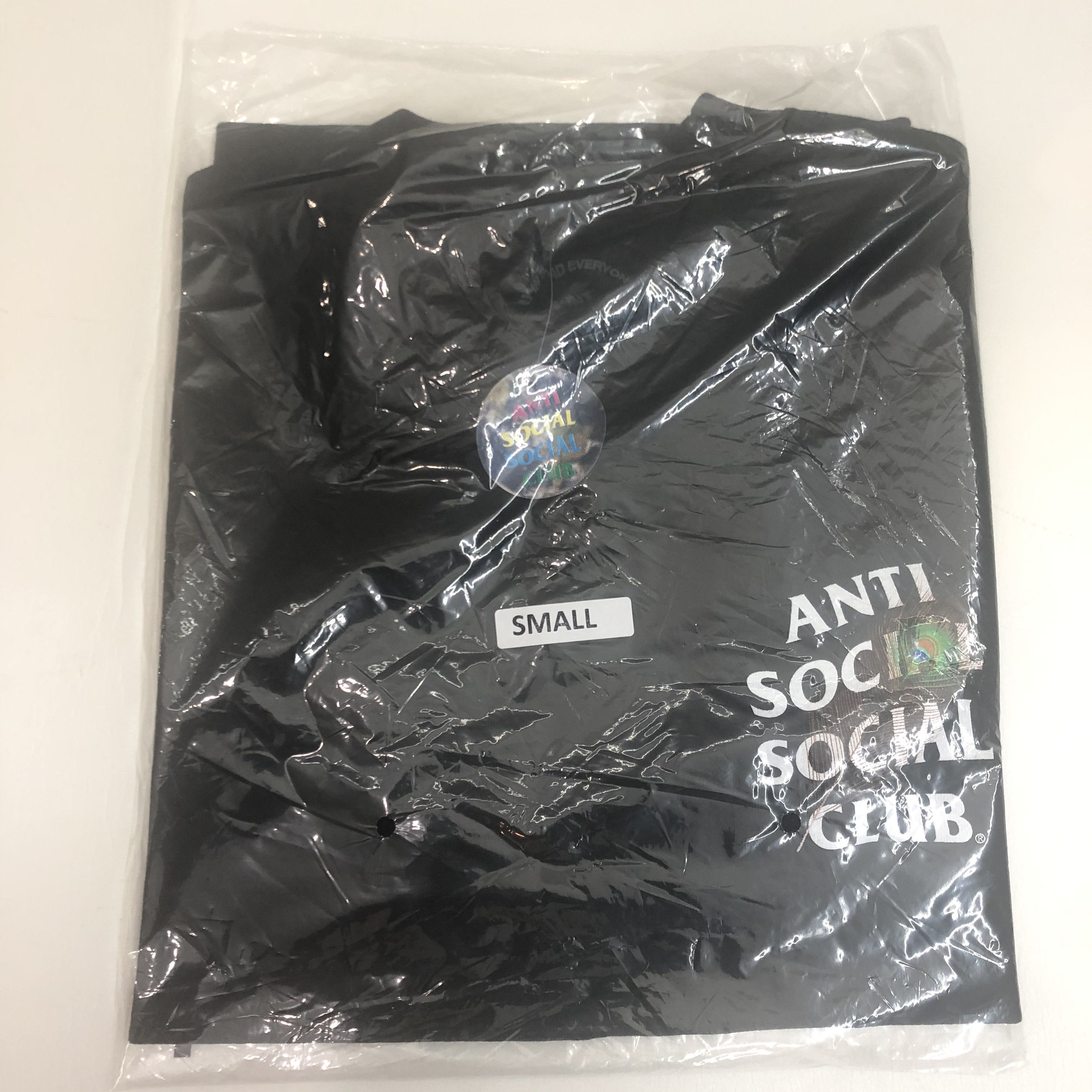Anti Social Social Club DS White ASSC feathers Birdbath Black Tee FTP FOG KITH BAPE Size US S / EU 44-46 / 1 - 2 Thumbnail