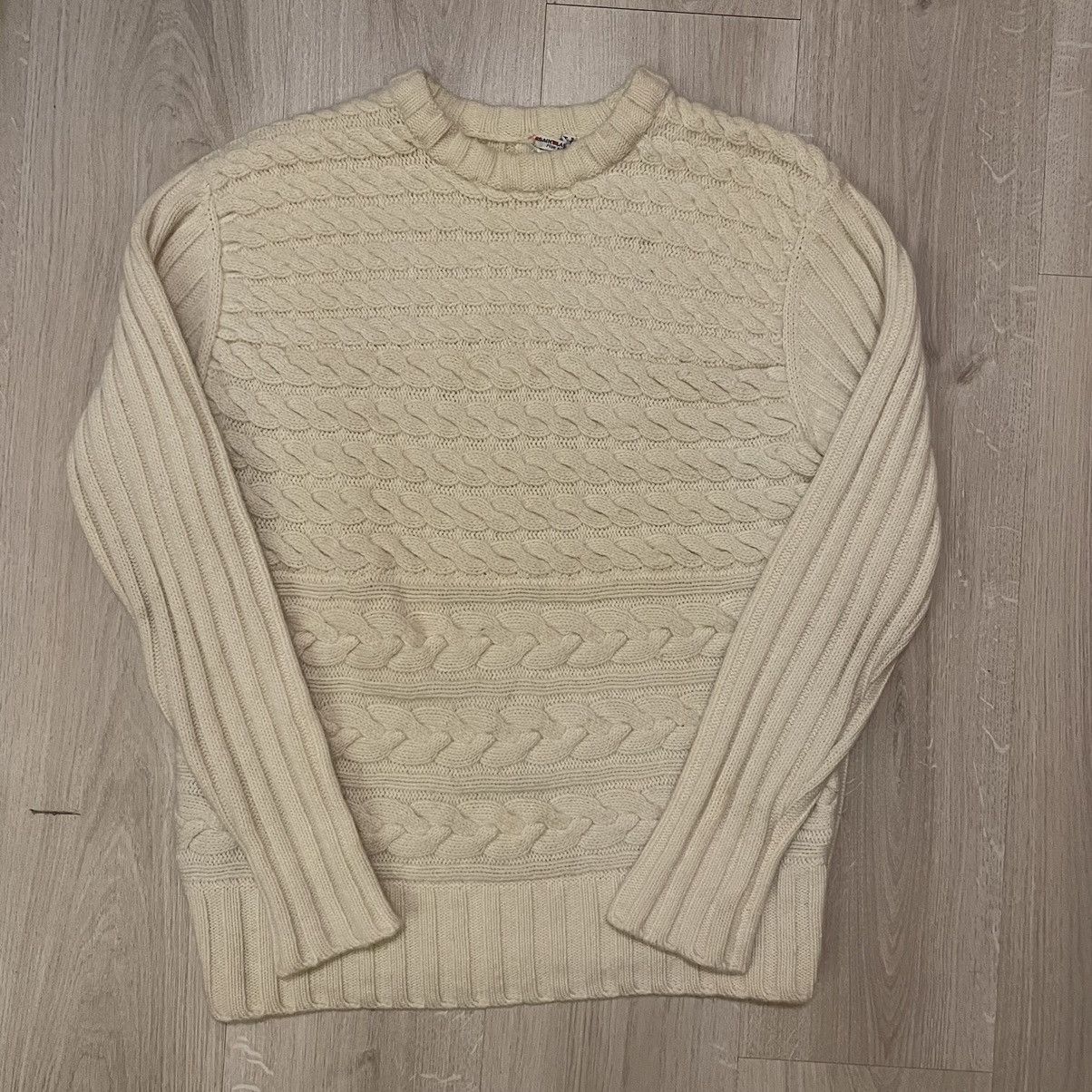 Saint Laurent Paris × Vintage × Yves Saint Laurent Vintage Saint Laurent Paris 70s Wool Knitted Sweater Size US M / EU 48-50 / 2 - 7 Thumbnail