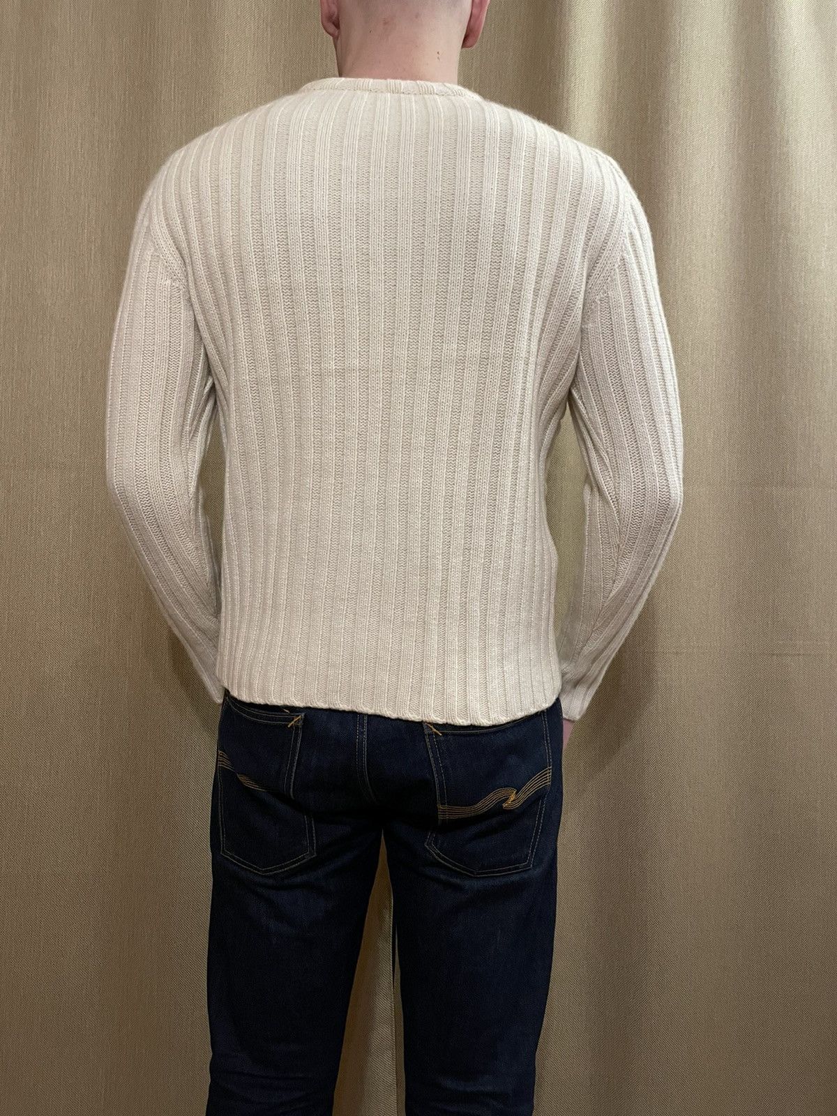 Saint Laurent Paris × Vintage × Yves Saint Laurent Vintage Saint Laurent Paris 70s Wool Knitted Sweater Size US M / EU 48-50 / 2 - 2 Thumbnail