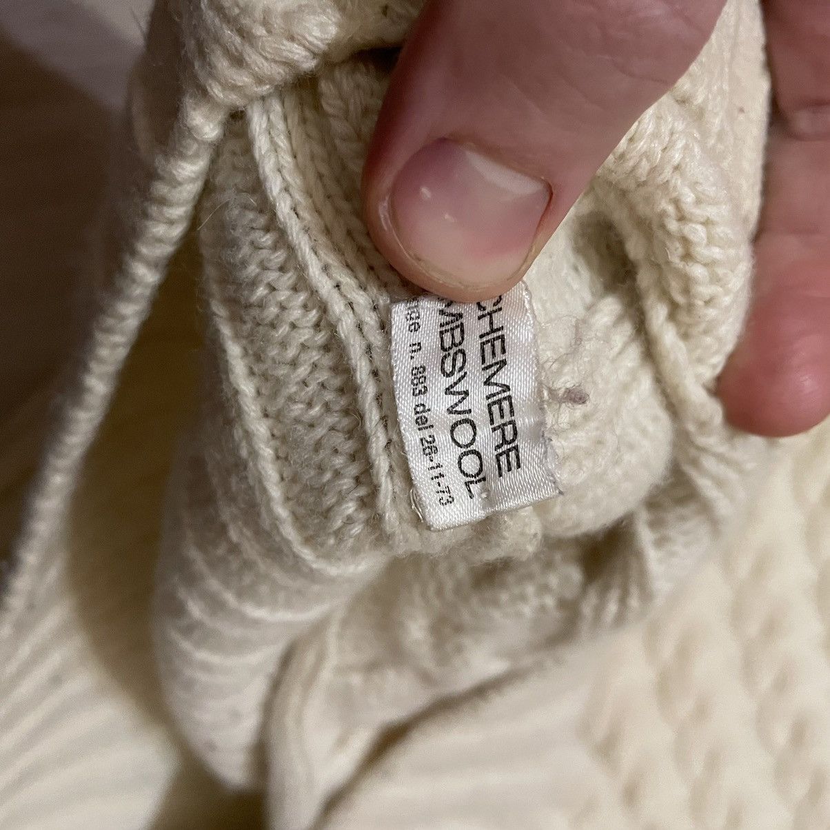 Saint Laurent Paris × Vintage × Yves Saint Laurent Vintage Saint Laurent Paris 70s Wool Knitted Sweater Size US M / EU 48-50 / 2 - 13 Thumbnail