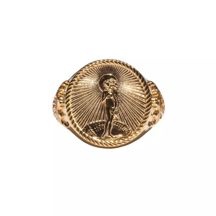Stussy 40th Anniversary Ring Gold - リング
