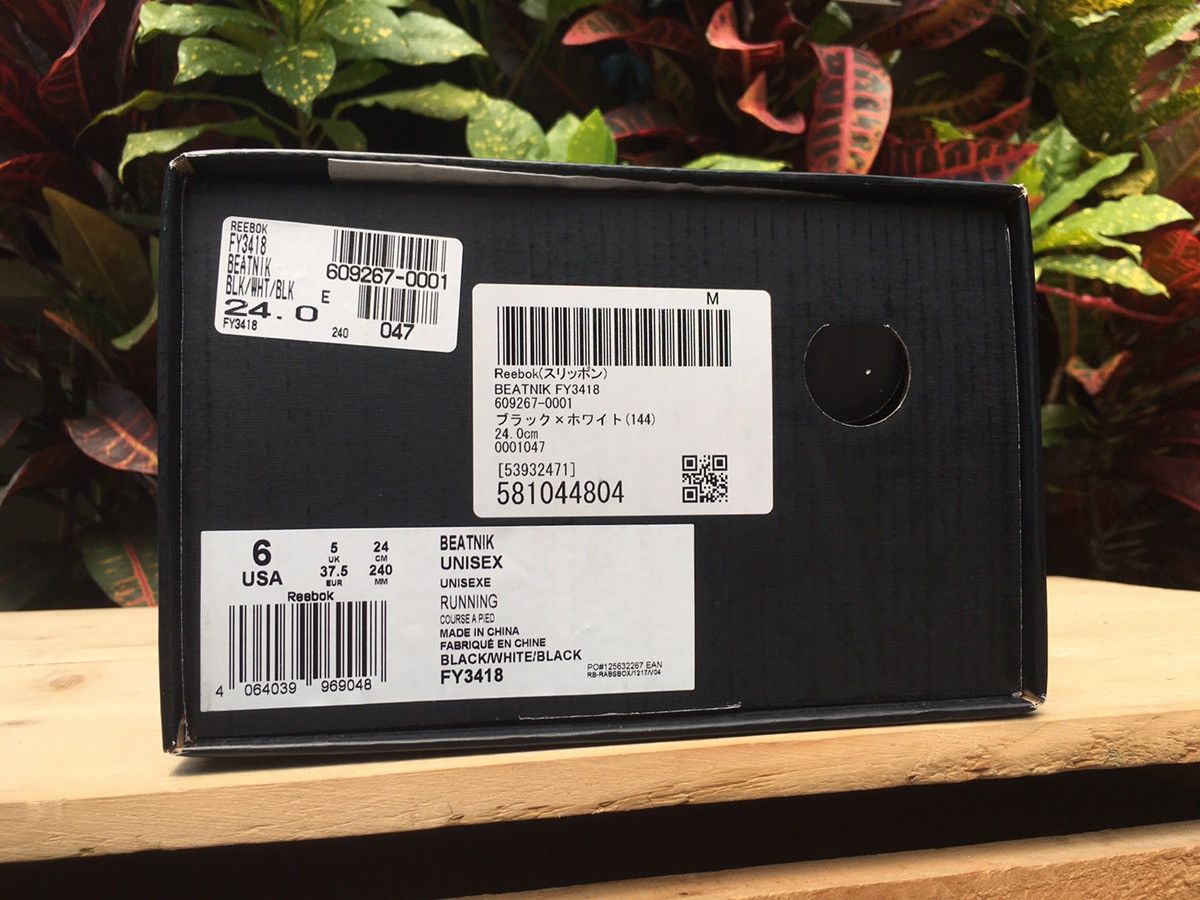 Pleasures × Reebok Pleasures x Reebok Beatnik Black Spiders Webs Size US 6 / EU 39 - 16 Thumbnail
