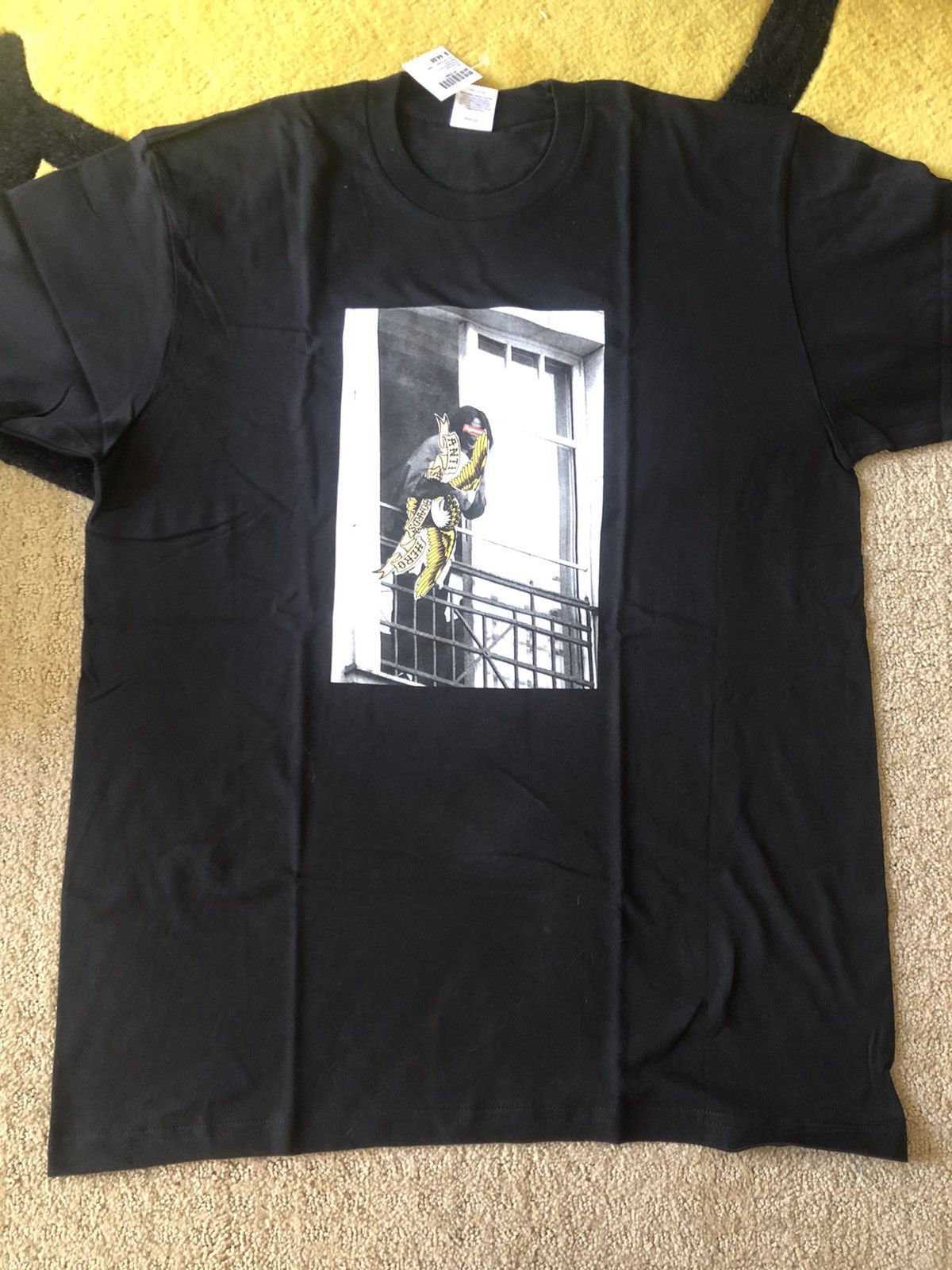 Supreme Anti Hero tee Black XL Short Sleeve T Shirts