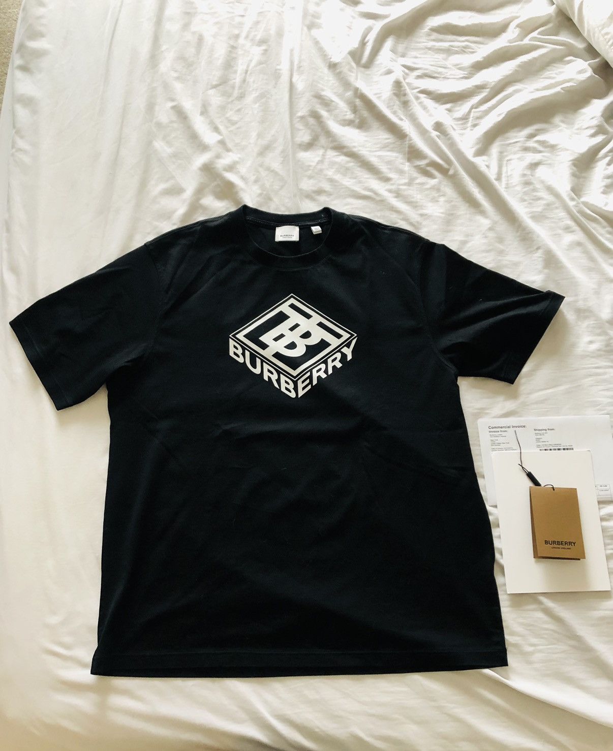 Burberry Burberry TB Box Graphic Logo T-shirt | Grailed