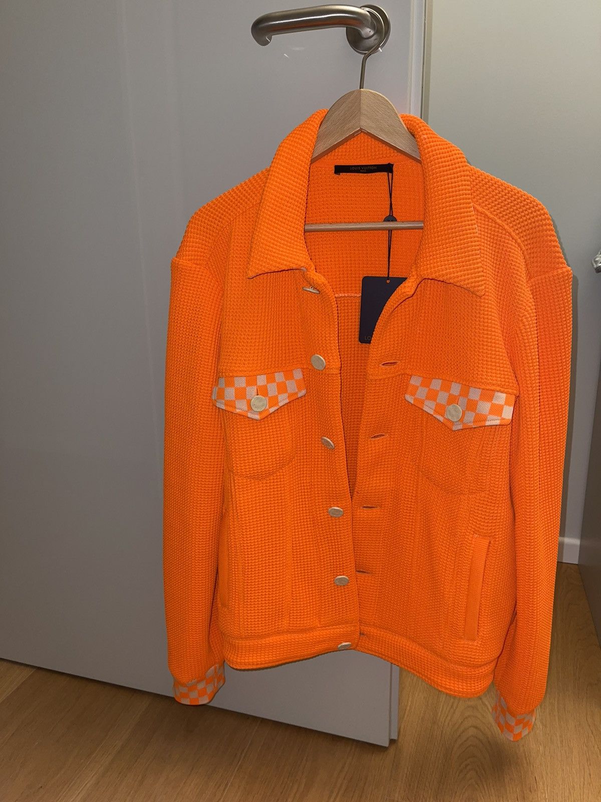 Louis Vuitton x Nigo Giant Damier Rib Jacket