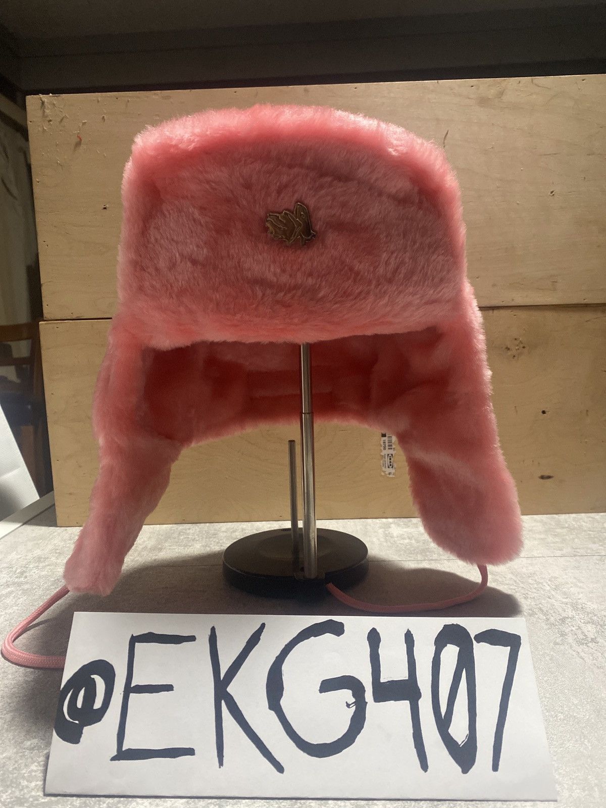 Beverage Lil Peep Pink Russian Hat Lil Peep Lil Peep Ushanka  display picture 1