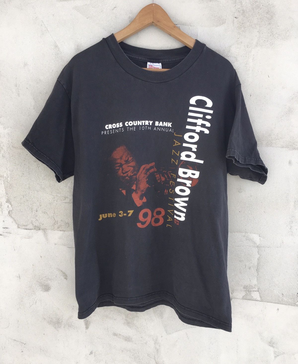 Band Tees Vintage 98 Clifford Brown Jazz Festival Size US M / EU 48-50 / 2 - 2 Thumbnail