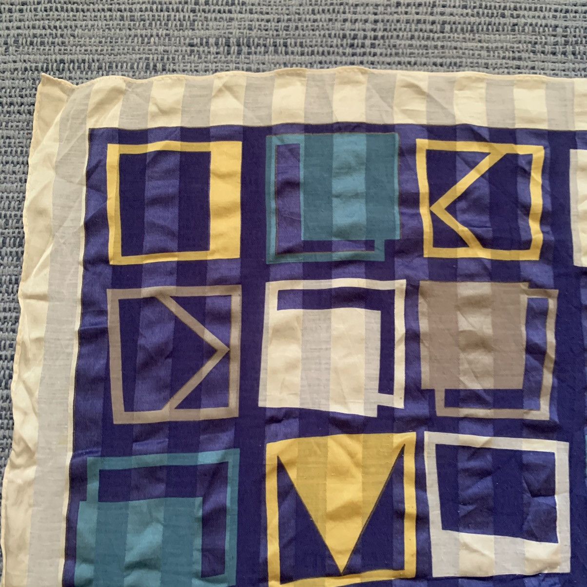 Karl Lagerfeld Vintage silk-cotton karl lagerfeld scarves Size ONE SIZE - 4 Thumbnail