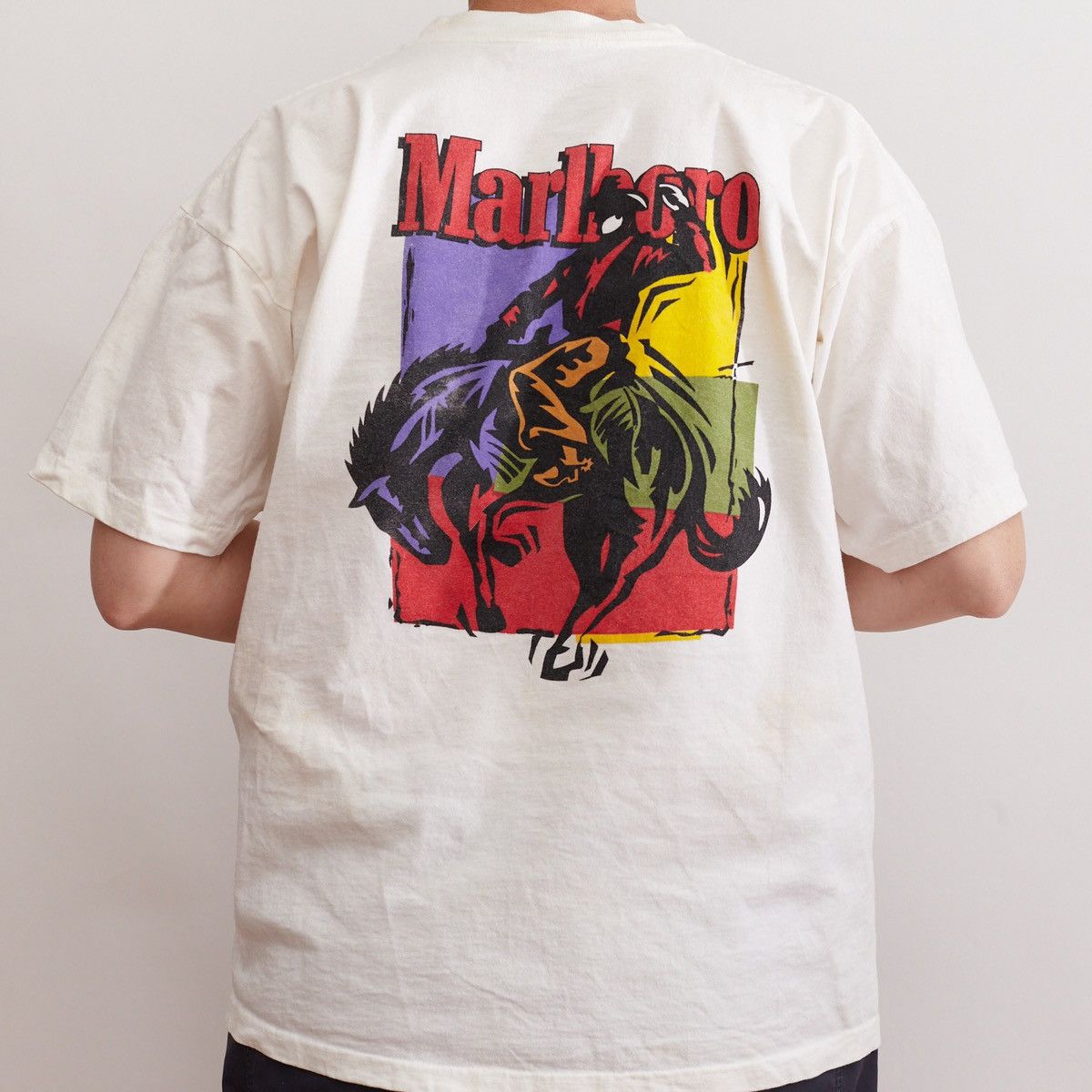Marlboro Vintage 80s Marlboro Pocket T-shirt Large | Grailed