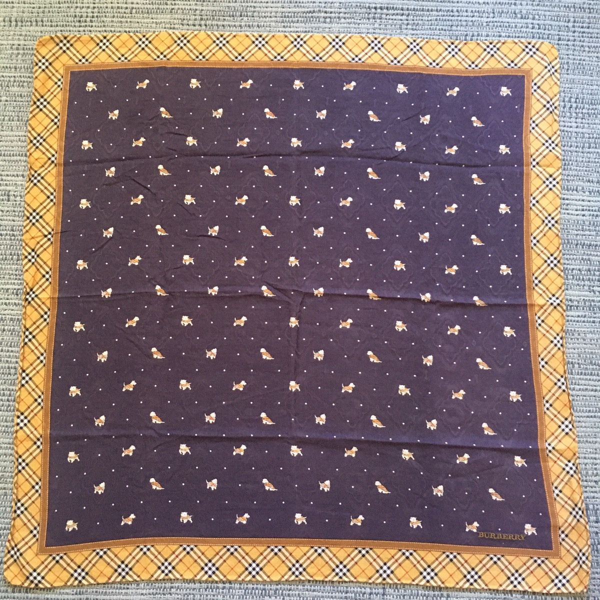 Burberry vintage burberry handkerchief Size ONE SIZE - 1 Thumbnail