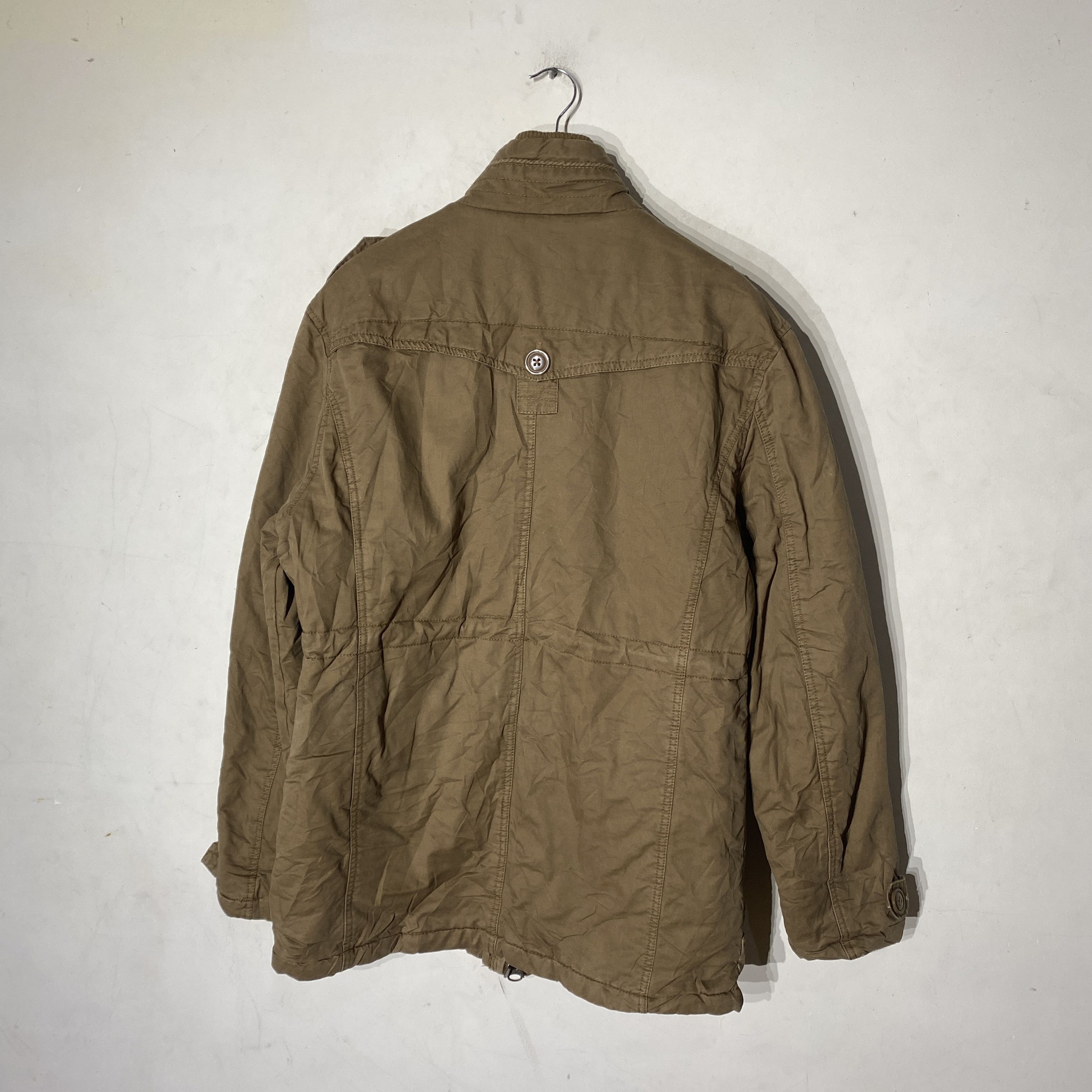 Japanese Brand Wemedo Khaki Multinpocket Jacket Size US L / EU 52-54 / 3 - 8 Thumbnail