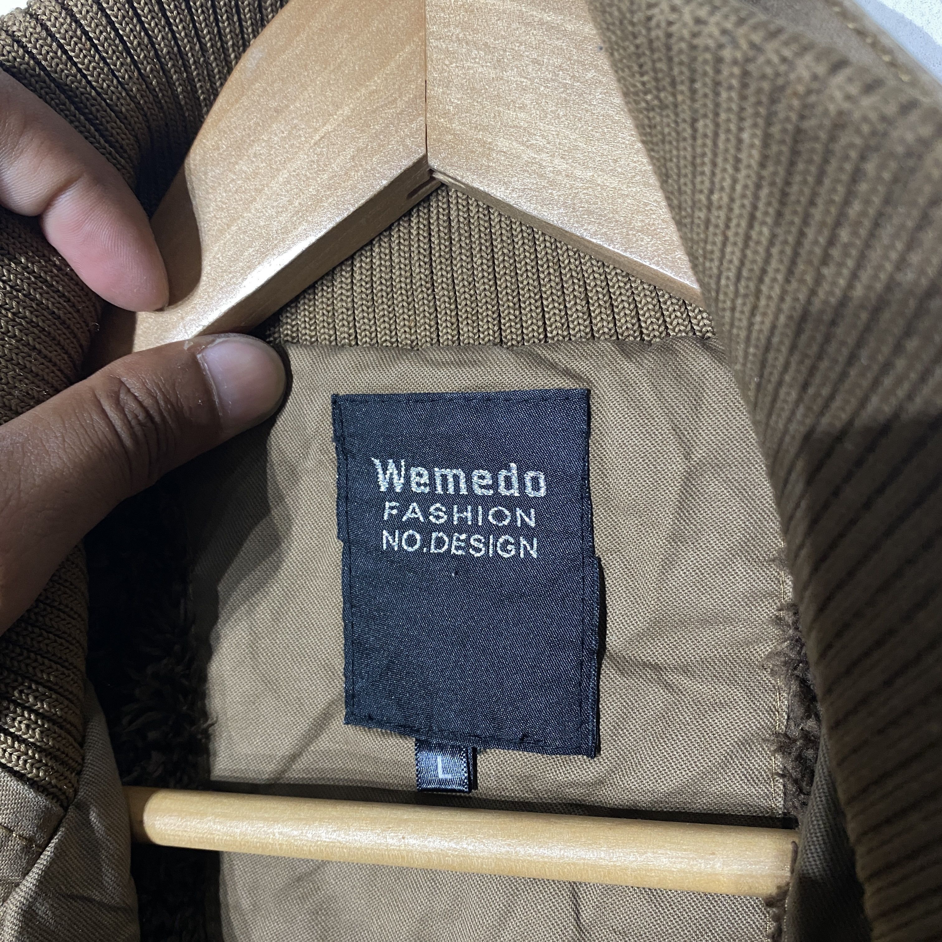 Japanese Brand Wemedo Khaki Multinpocket Jacket Size US L / EU 52-54 / 3 - 11 Thumbnail