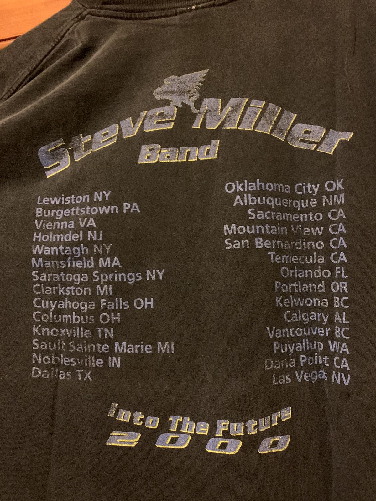 Band Tees × Vintage *RARE* Vintage 2000 Steve Miller Into The Future Tour - L Size US L / EU 52-54 / 3 - 4 Thumbnail