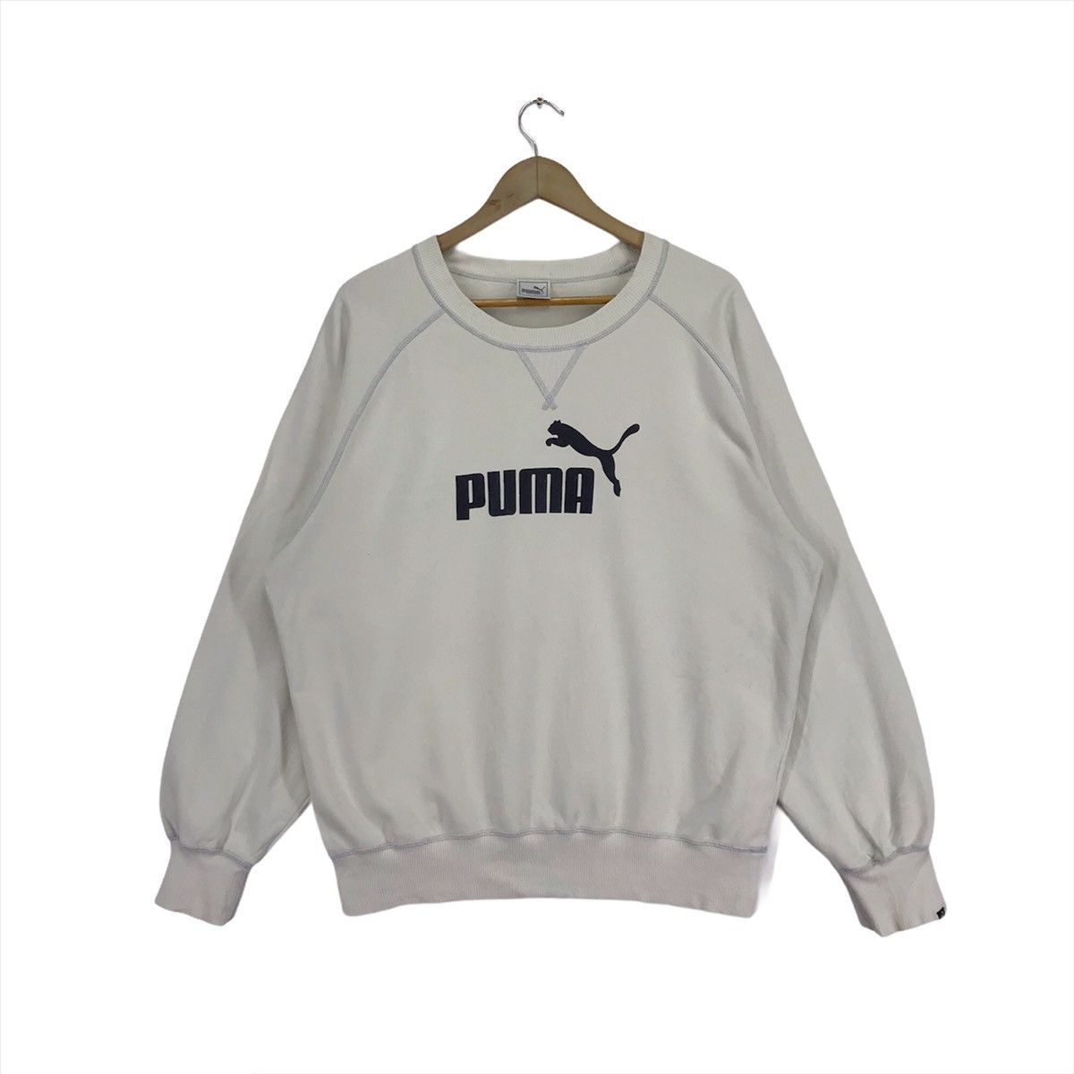 Vintage shops Puma Sweatshirt Big Logo