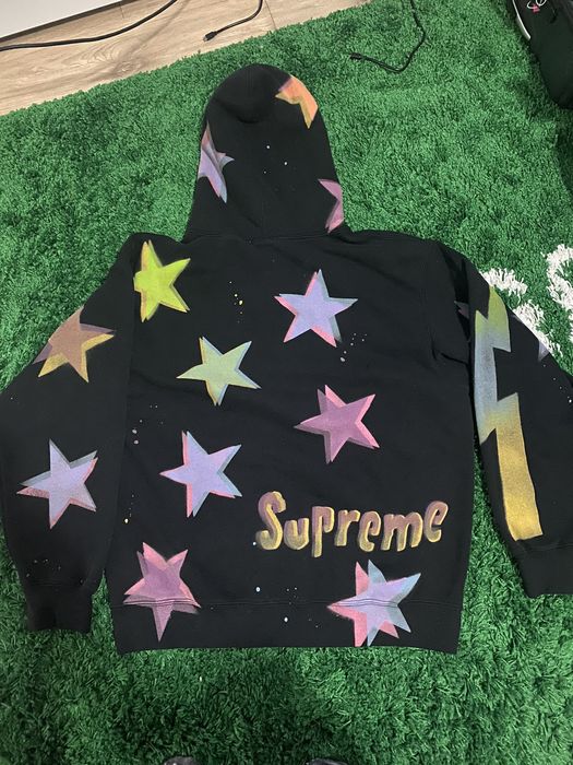 Supreme star outlet hoodie