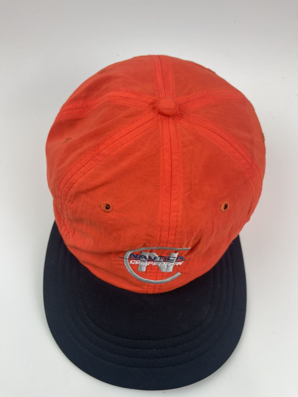 Japanese Brand Nautica Orange Nylon Hat Cap Size ONE SIZE - 5 Thumbnail