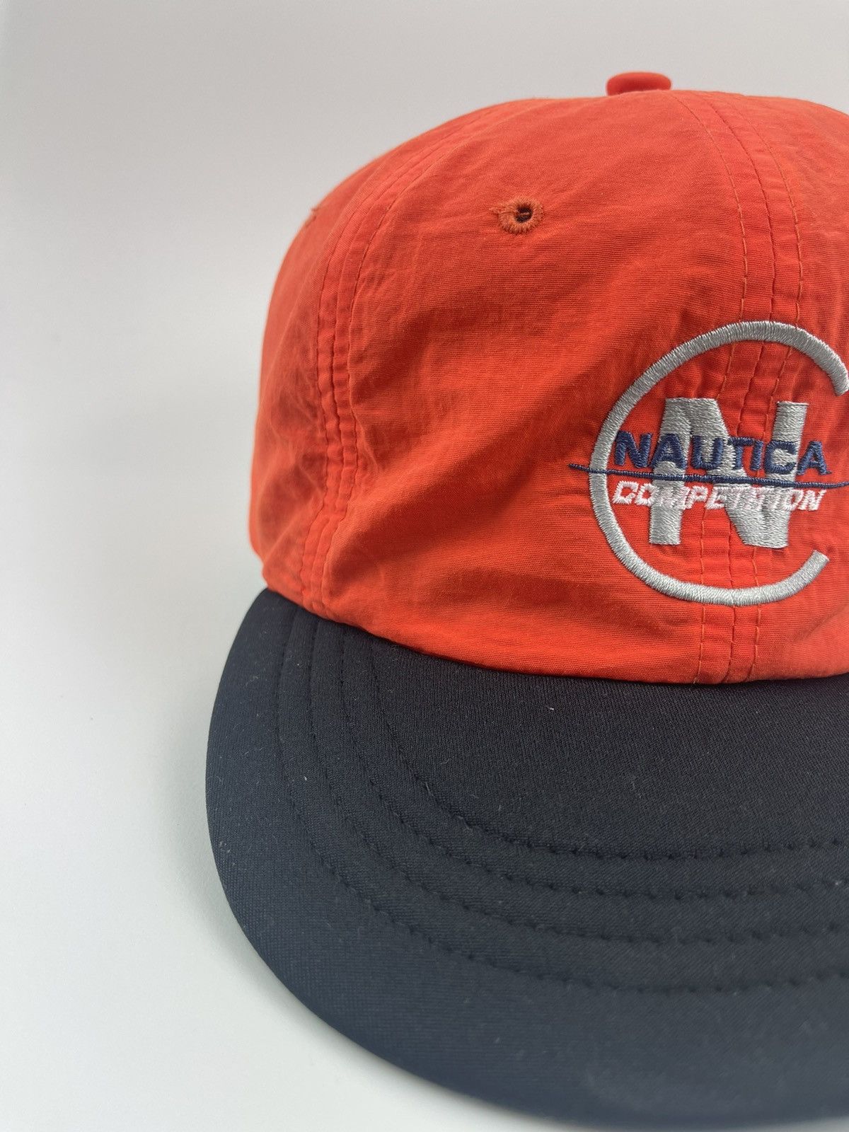 Japanese Brand Nautica Orange Nylon Hat Cap Size ONE SIZE - 8 Thumbnail