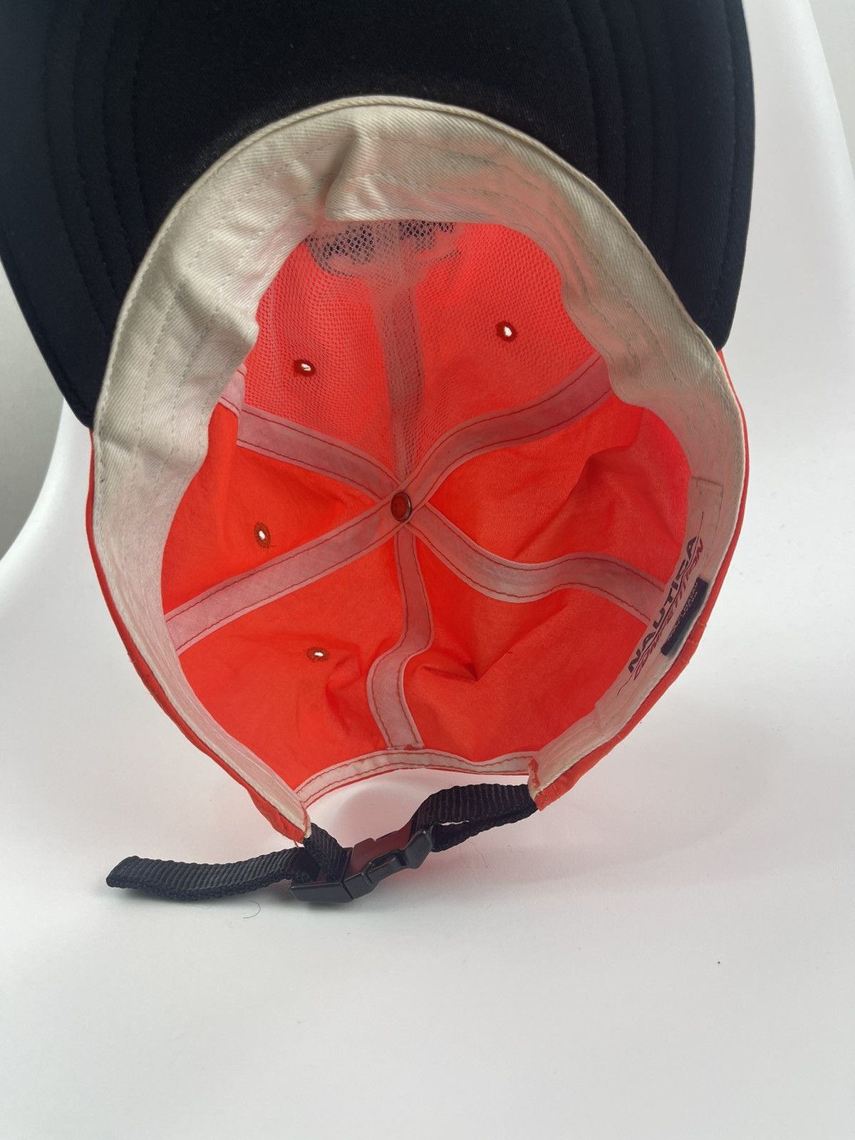 Japanese Brand Nautica Orange Nylon Hat Cap Size ONE SIZE - 13 Thumbnail