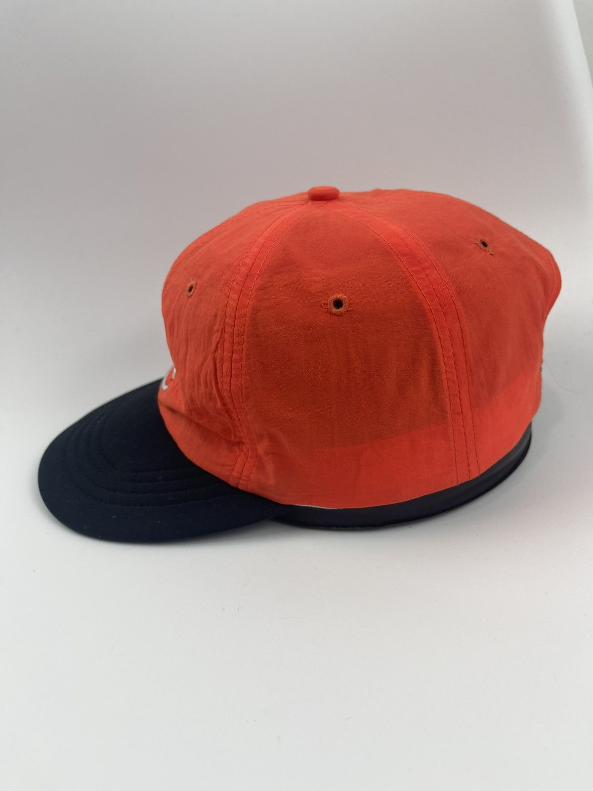 Japanese Brand Nautica Orange Nylon Hat Cap Size ONE SIZE - 3 Thumbnail