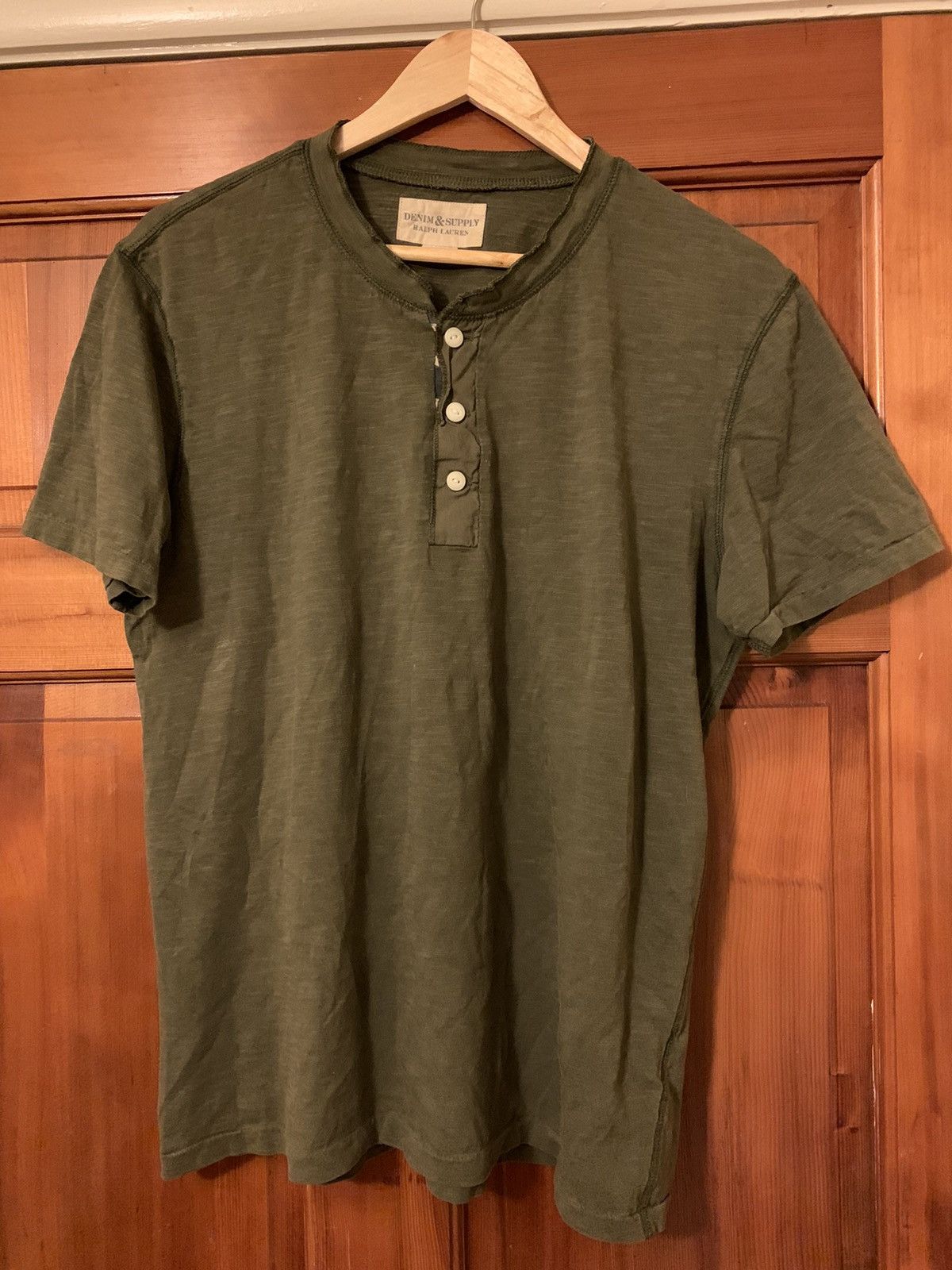 Denim & Supply Ralph Lauren × Polo Ralph Lauren × Ralph Lauren *RARE* Denim & Supply Ralph Lauren American Flag Henley - L Size US L / EU 52-54 / 3 - 1 Thumbnail