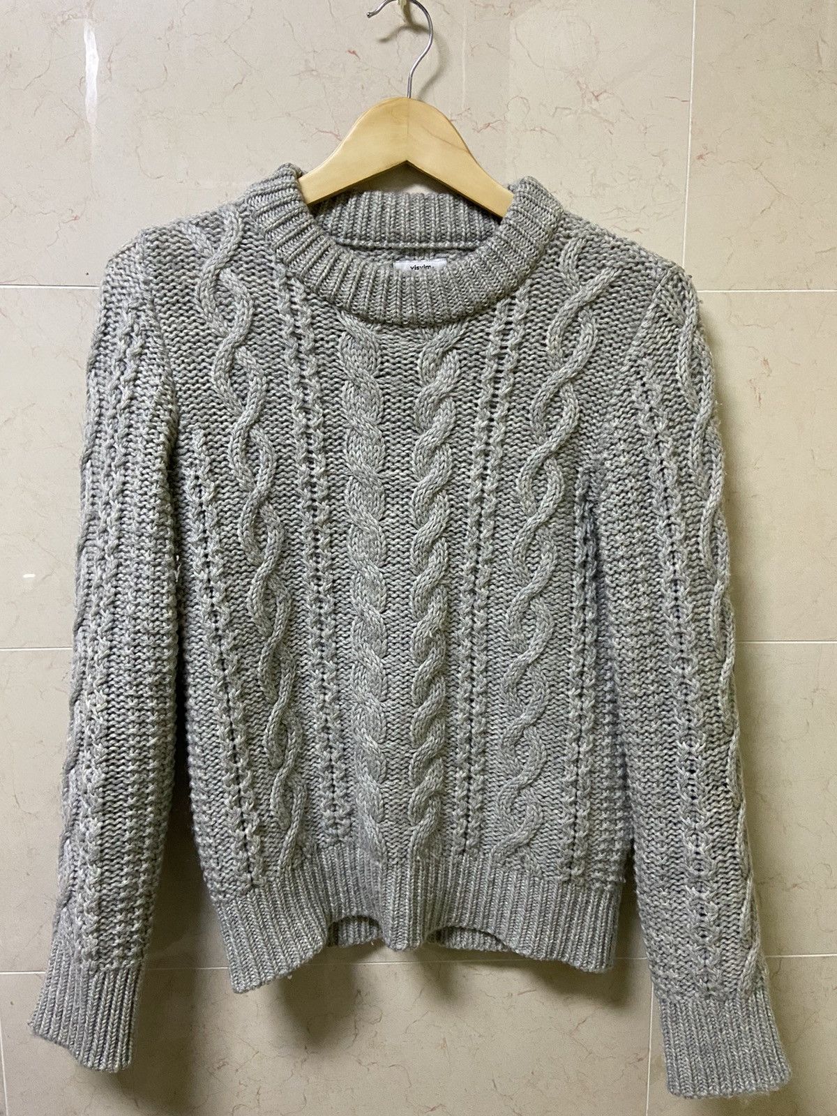 Visvim Visvim fisherman cable knit sweater | Grailed