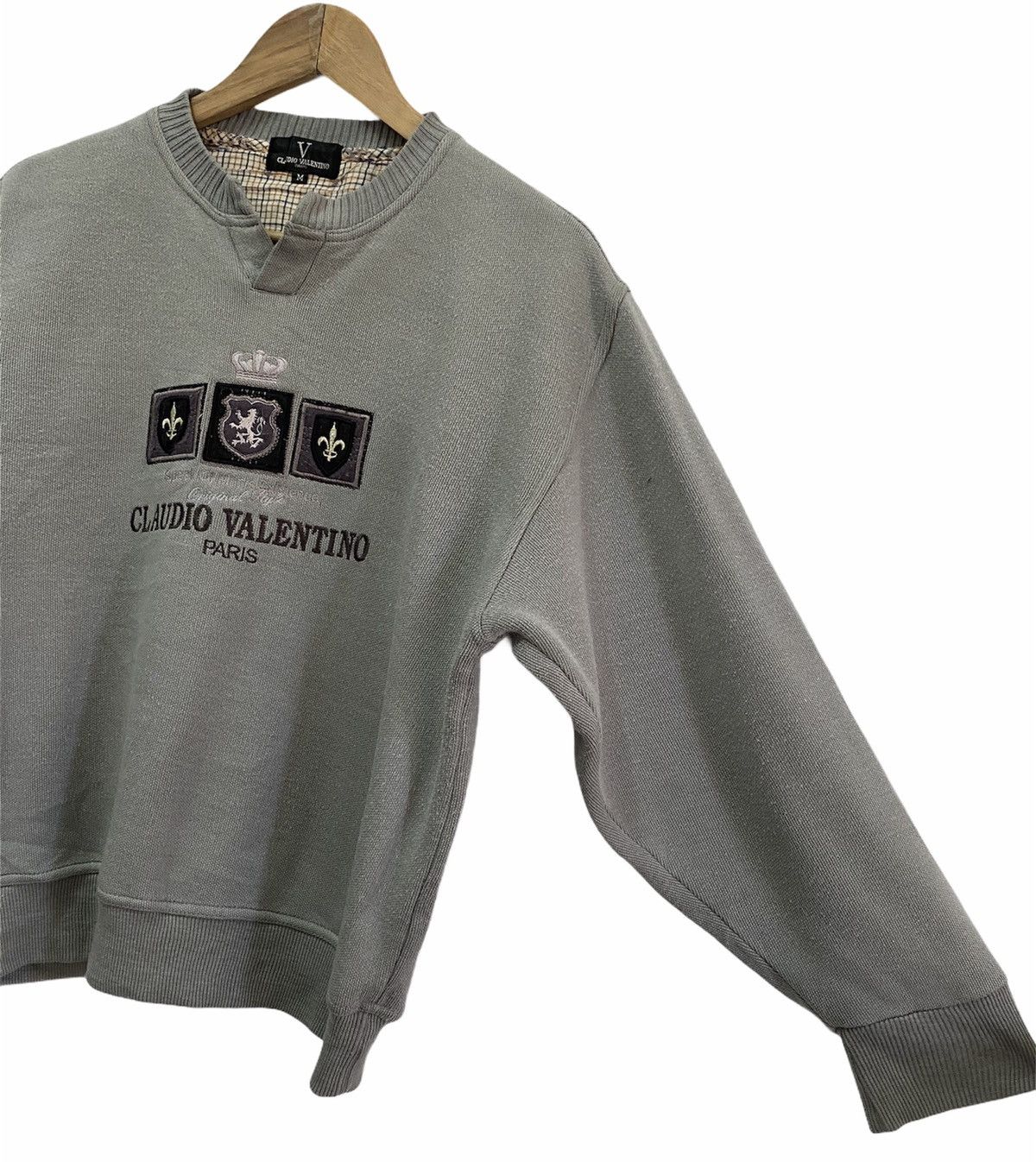 Vintage Vintage 90s Valentino Paris Sweatshirts Medium Size US M / EU 48-50 / 2 - 3 Thumbnail
