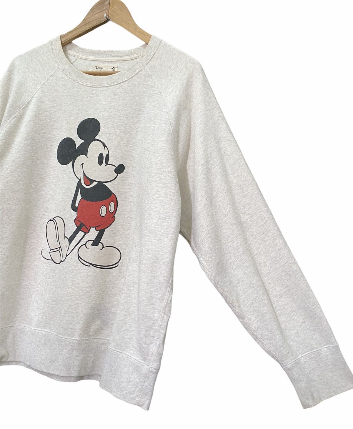 Disney × Japanese Brand × Mickey Mouse Vintage Disney Miskey Stand Embroidery Sweatshirts L Size US L / EU 52-54 / 3 - 2 Thumbnail