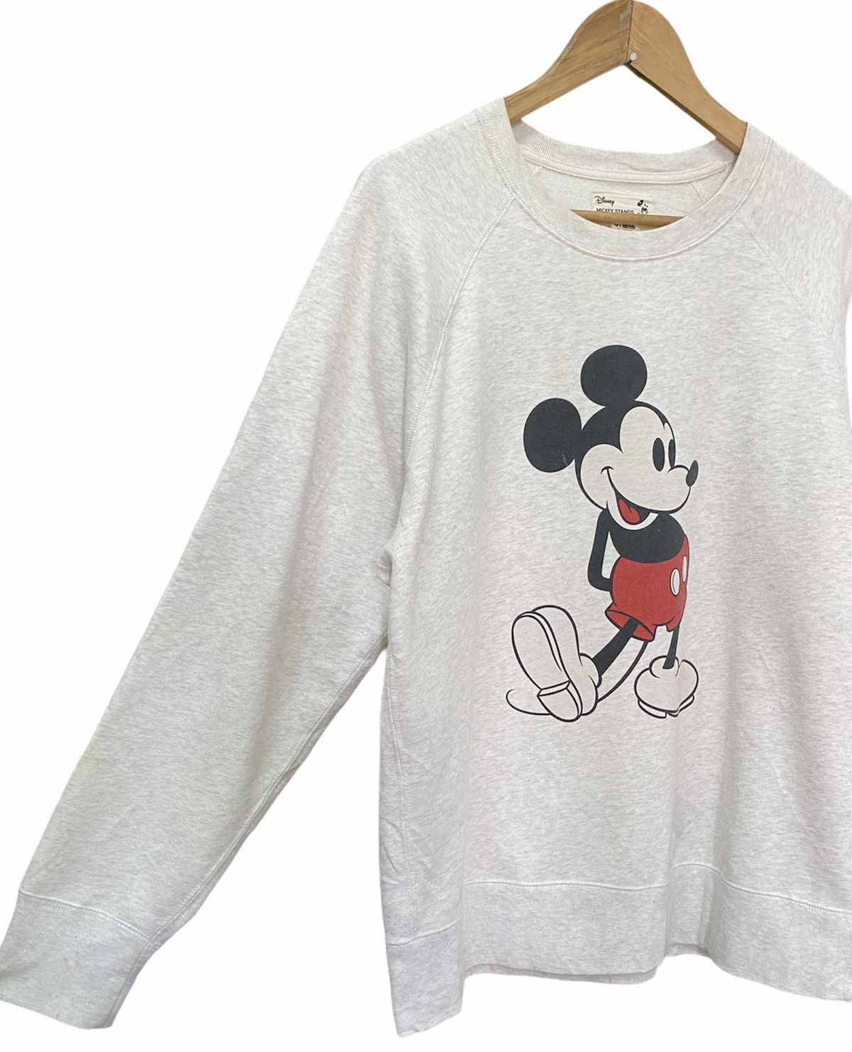 Disney × Japanese Brand × Mickey Mouse Vintage Disney Miskey Stand Embroidery Sweatshirts L Size US L / EU 52-54 / 3 - 3 Thumbnail