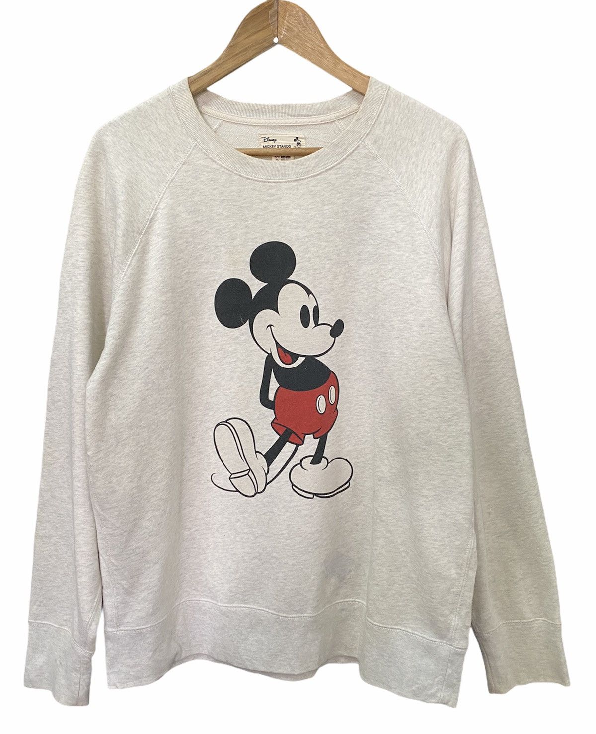 Disney × Japanese Brand × Mickey Mouse Vintage Disney Miskey Stand Embroidery Sweatshirts L Size US L / EU 52-54 / 3 - 1 Thumbnail