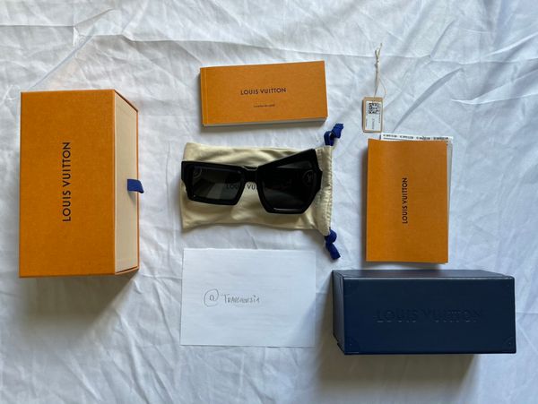 Louis Vuitton distorted sunglasses by Virgil Abloh в 2023 г