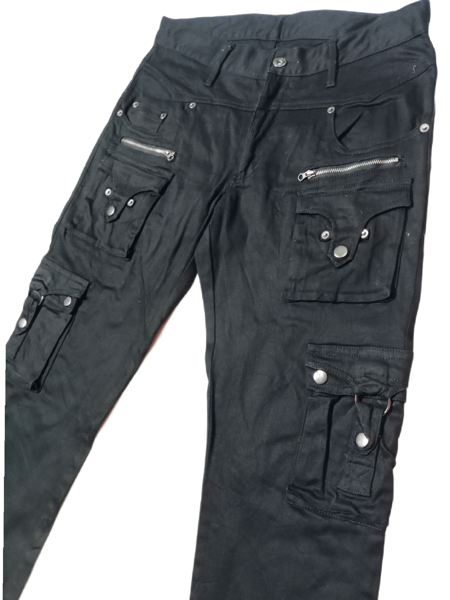 Carmina × Japanese Brand Carhina Multipocket Skull Design Punk style Cargo Pant Size US 32 / EU 48 - 2 Thumbnail