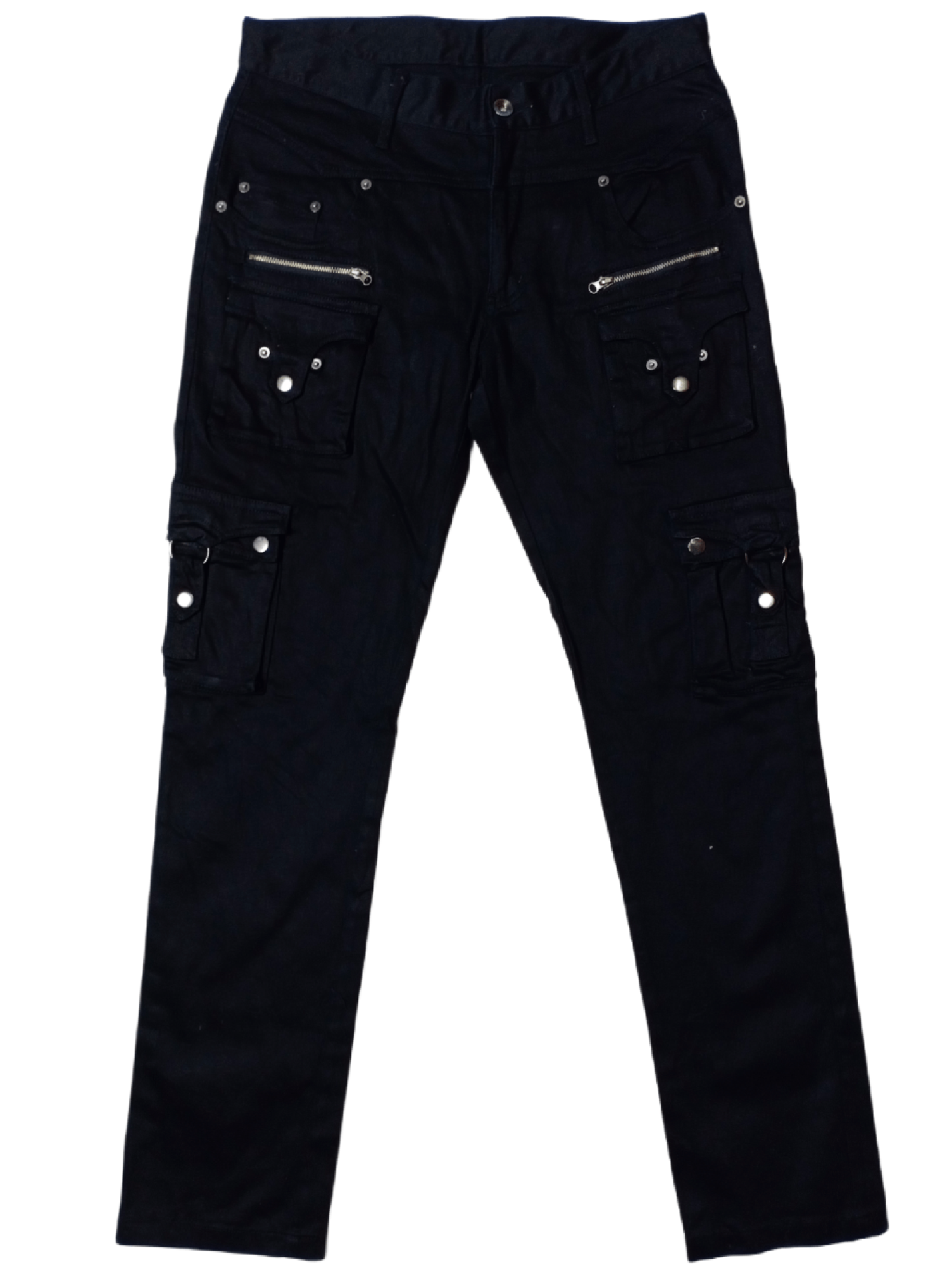 Carmina × Japanese Brand Carhina Multipocket Skull Design Punk style Cargo Pant Size US 32 / EU 48 - 1 Thumbnail