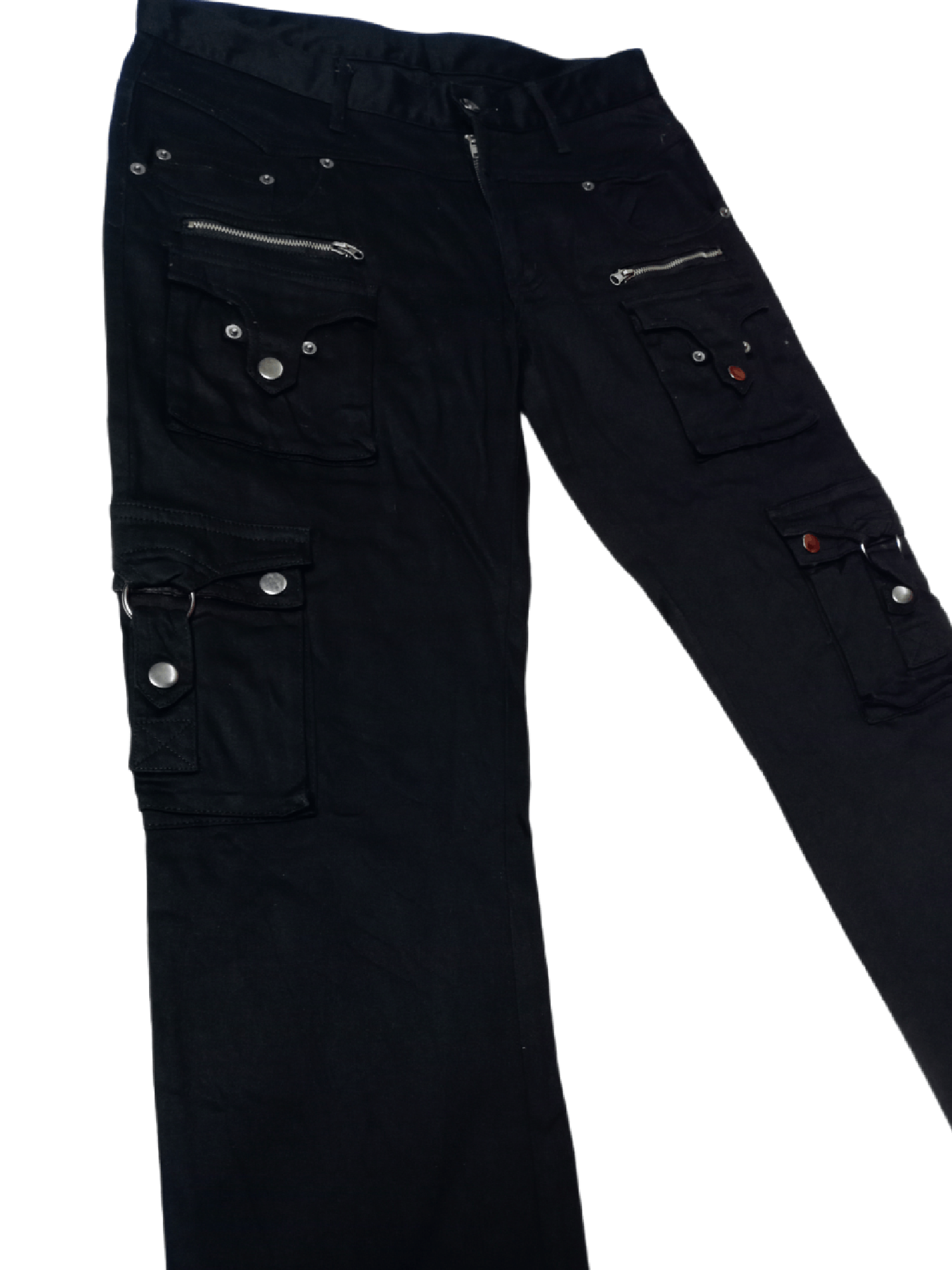 Carmina × Japanese Brand Carhina Multipocket Skull Design Punk style Cargo Pant Size US 32 / EU 48 - 7 Thumbnail