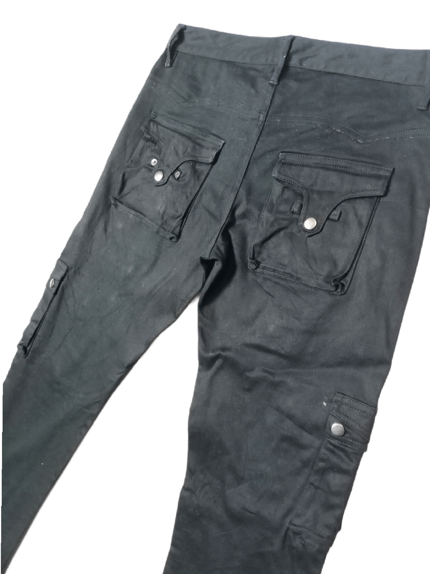 Carmina × Japanese Brand Carhina Multipocket Skull Design Punk style Cargo Pant Size US 32 / EU 48 - 4 Thumbnail