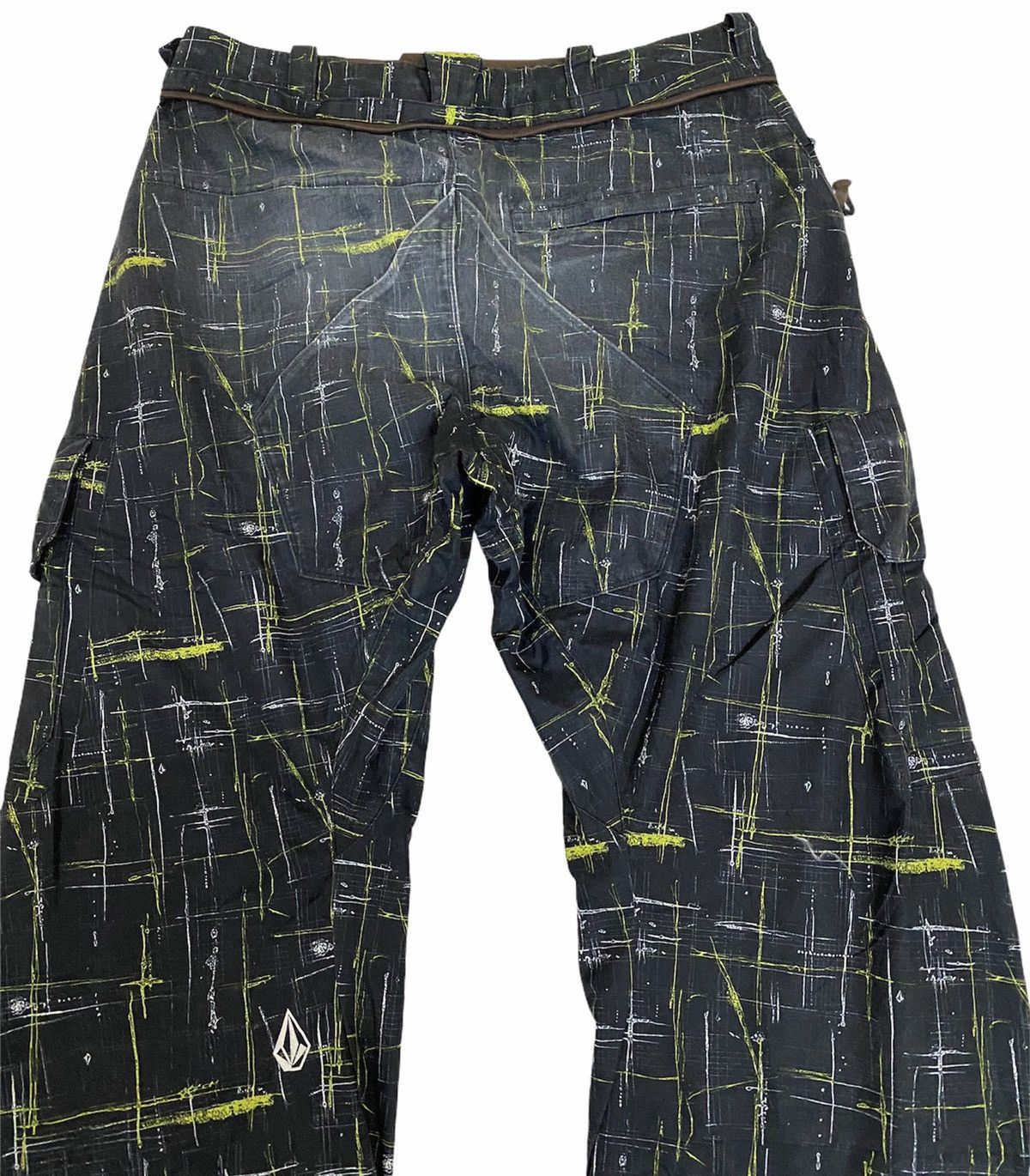 Japanese Brand RARE Vintage Ski Wear Volcom Paint Splash Colour Block Pants Size US 35 - 5 Thumbnail