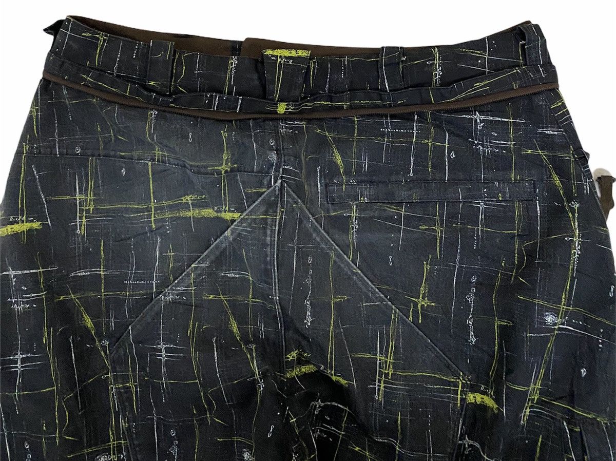 Japanese Brand RARE Vintage Ski Wear Volcom Paint Splash Colour Block Pants Size US 35 - 8 Thumbnail
