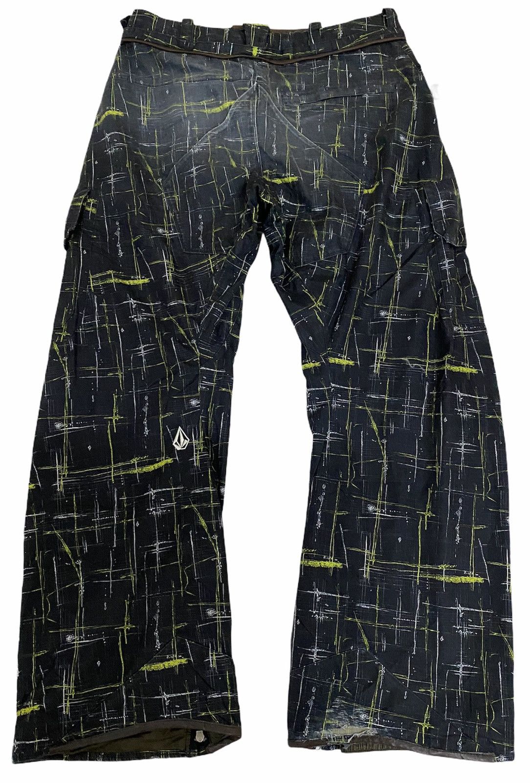 Japanese Brand RARE Vintage Ski Wear Volcom Paint Splash Colour Block Pants Size US 35 - 4 Thumbnail