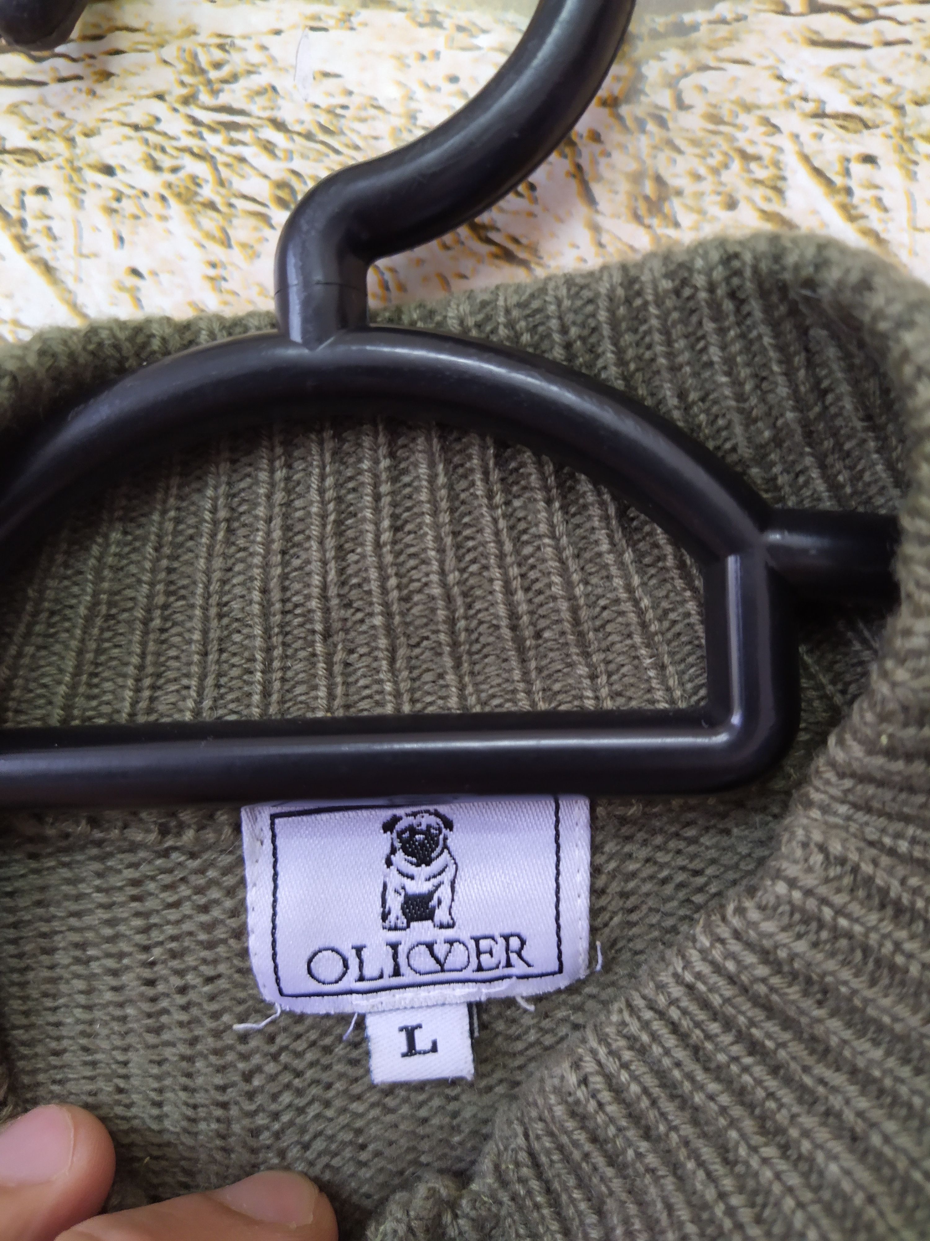 Valentino VALENTINO OLIVER KNITWEAR BULLDOG 3 TONES(B868) Size US L / EU 52-54 / 3 - 2 Thumbnail