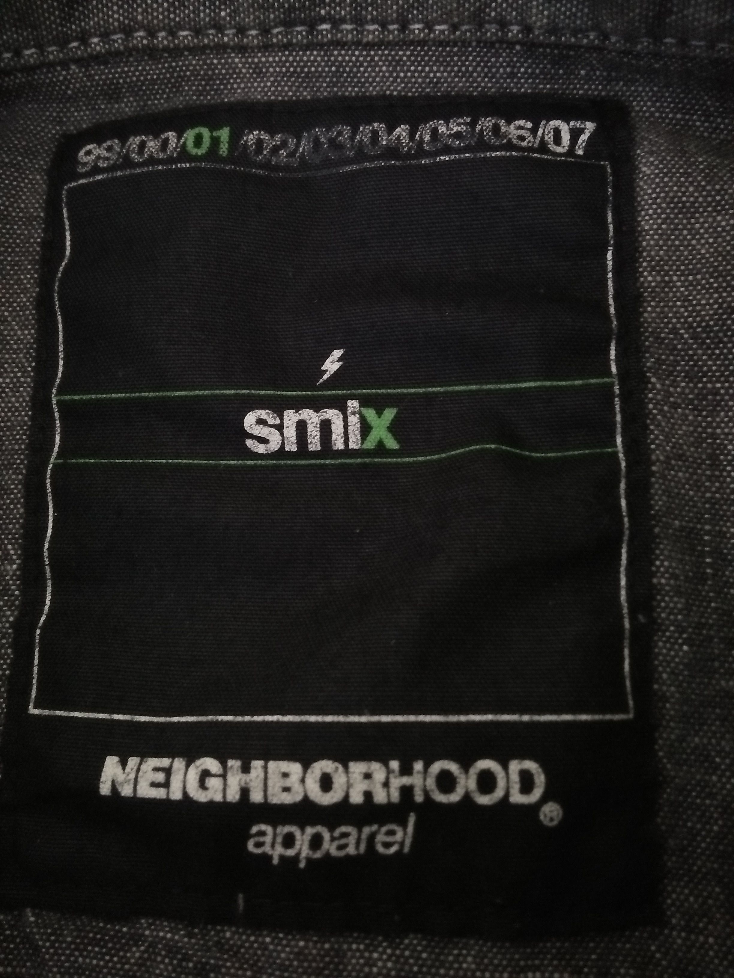 Neighborhood NBHD NEIGHBORHOOD JAPAN 2001 APPAREL SELVEDGE (B62) Size US XL / EU 56 / 4 - 4 Thumbnail