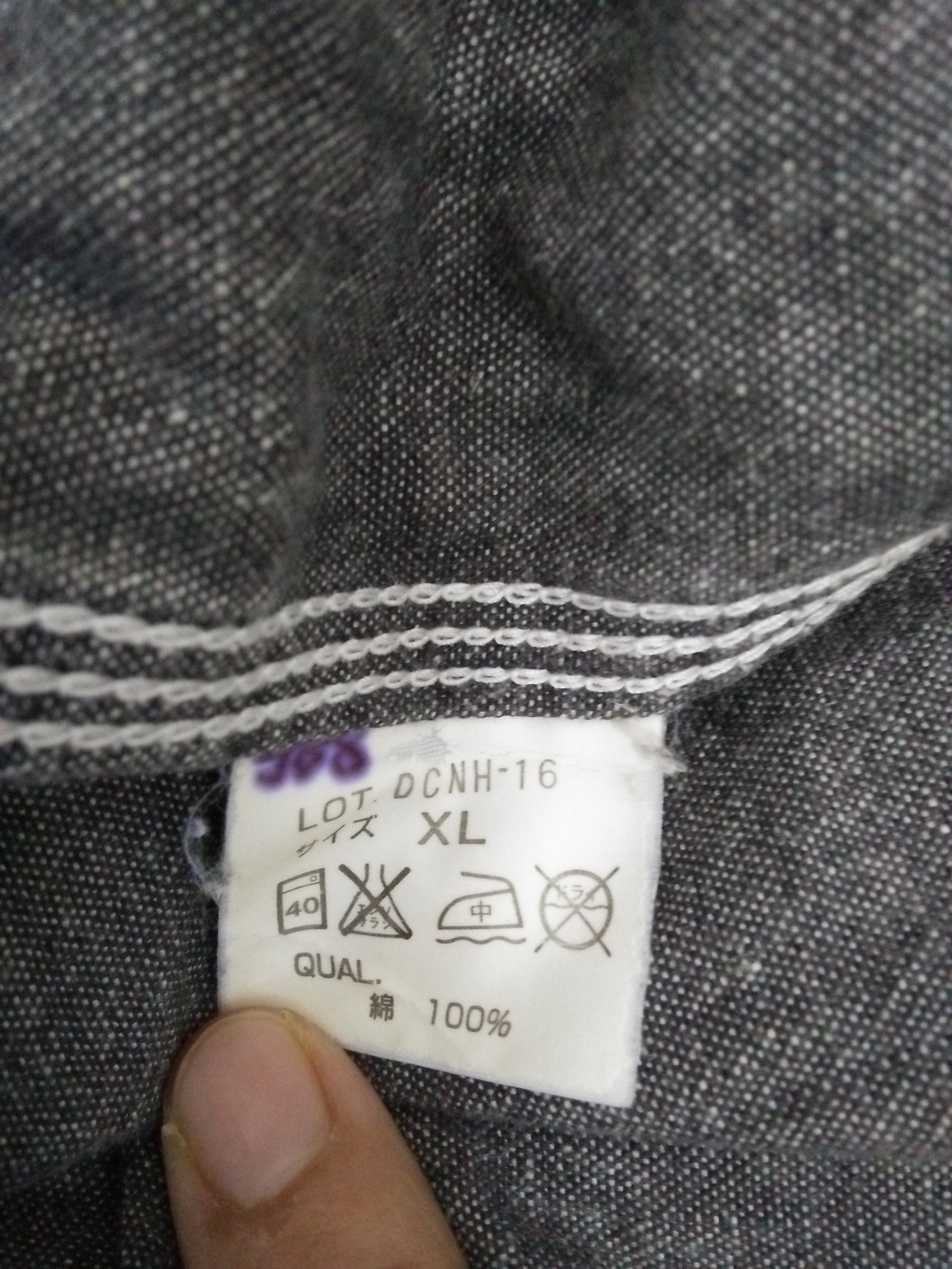 Neighborhood NBHD NEIGHBORHOOD JAPAN 2001 APPAREL SELVEDGE (B62) Size US XL / EU 56 / 4 - 9 Thumbnail