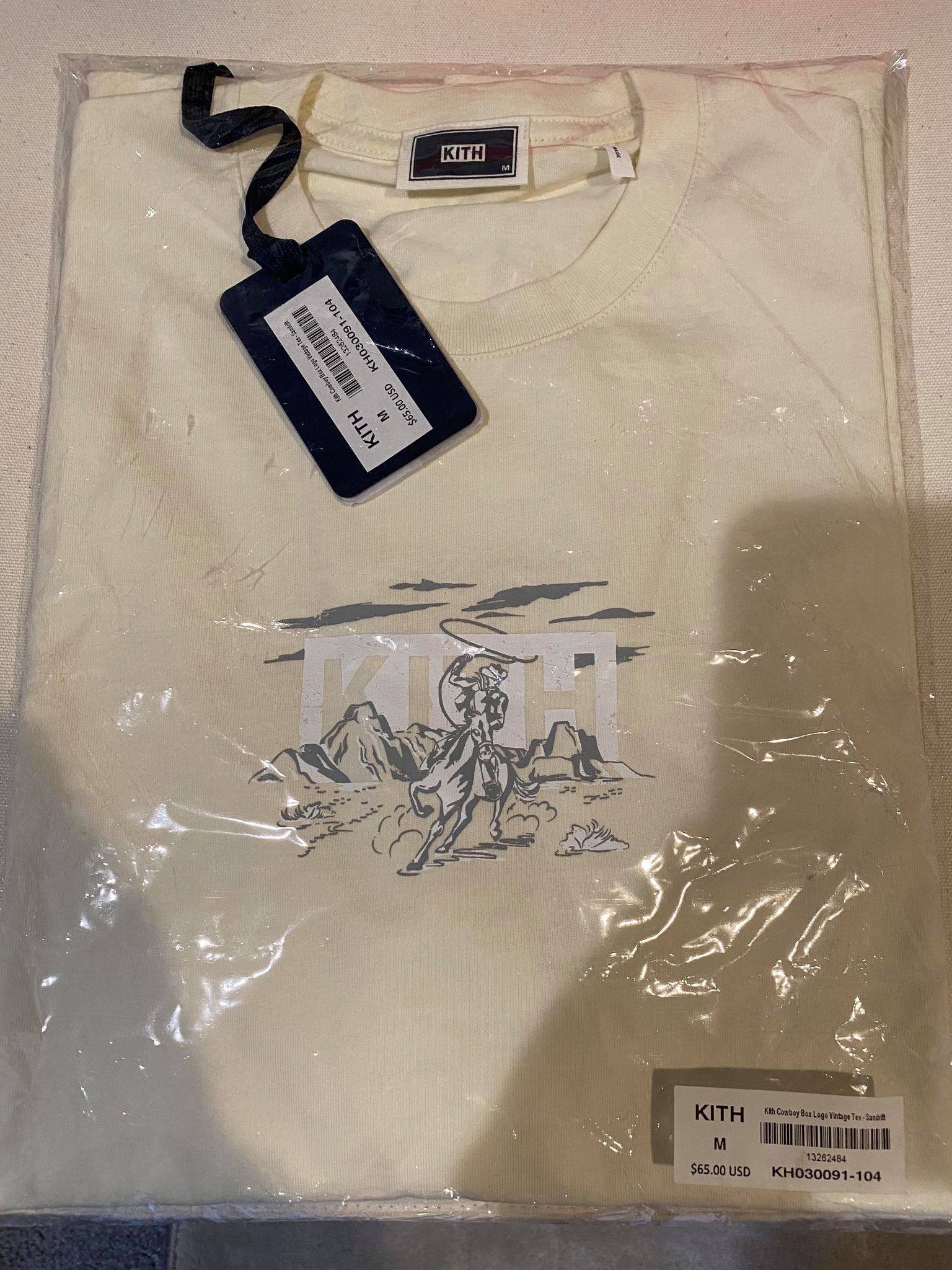 Kith Cowboy Classic Logo Vintage Tee | Grailed