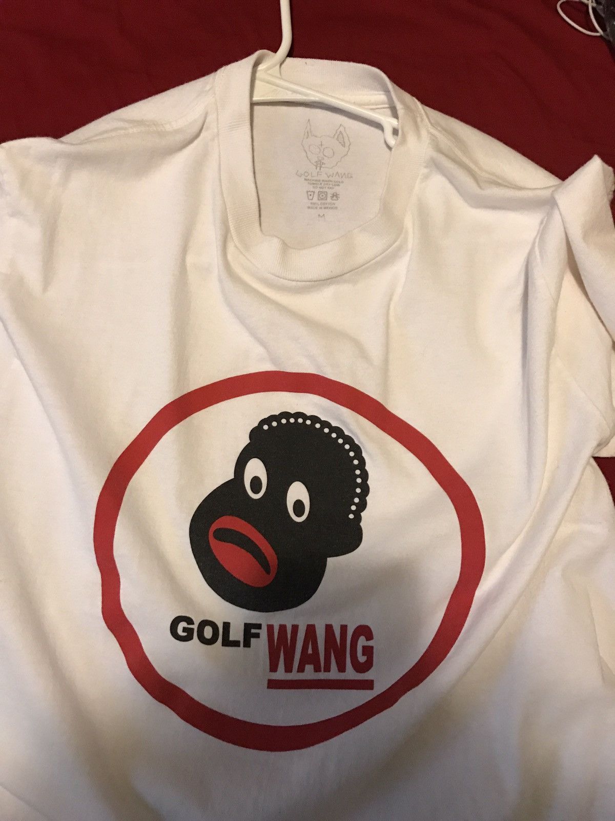Golf Wang black face tee Grailed