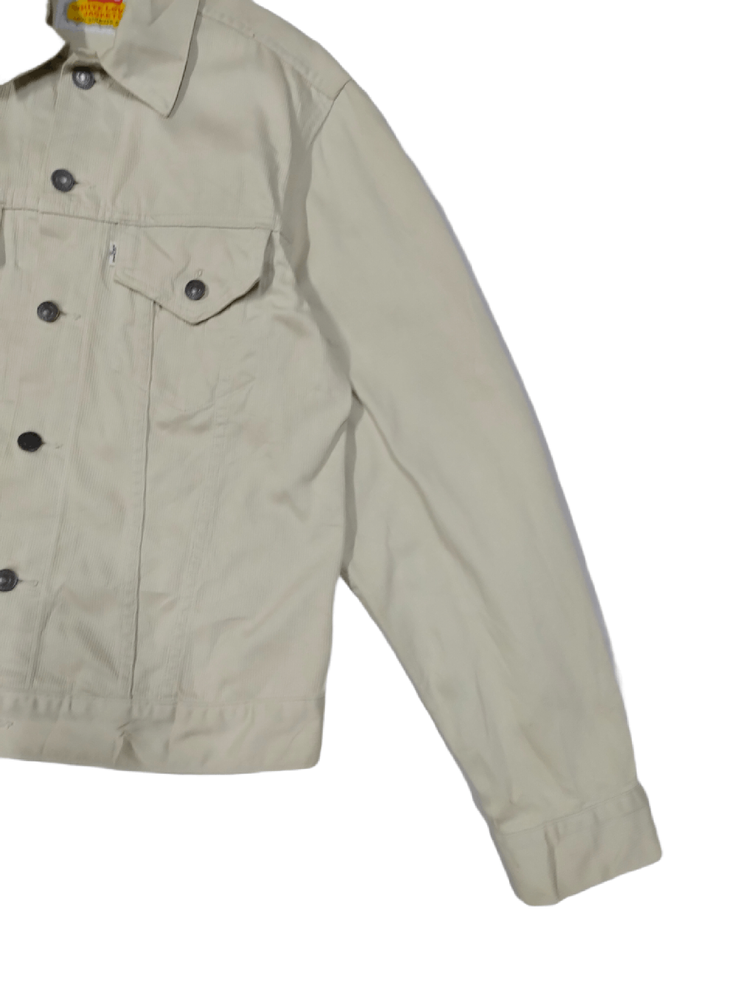 Levi's 🔥LEVI'S WHITE TRUCKERS JACKETS Size US M / EU 48-50 / 2 - 2 Thumbnail