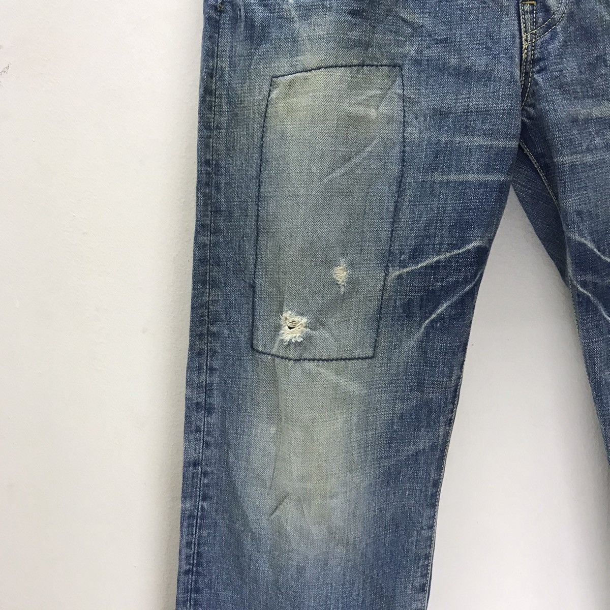 Spellbound Japanese Brand Spellbound Distressed Denim Jeans Size US 33 - 6 Thumbnail