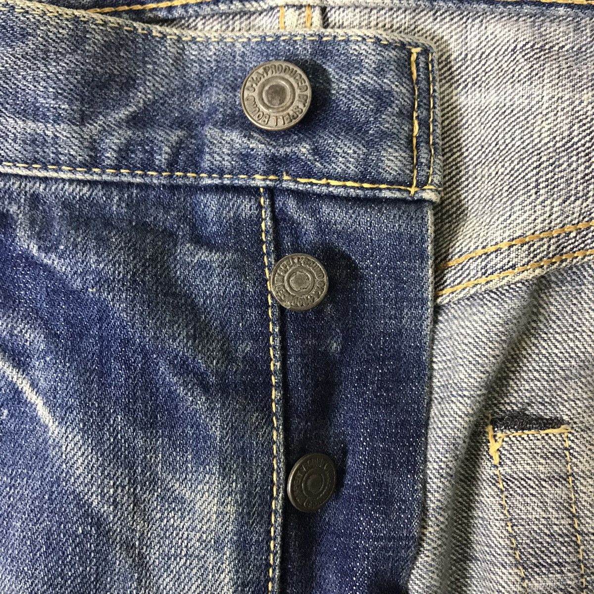 Spellbound Japanese Brand Spellbound Distressed Denim Jeans Size US 33 - 18 Thumbnail