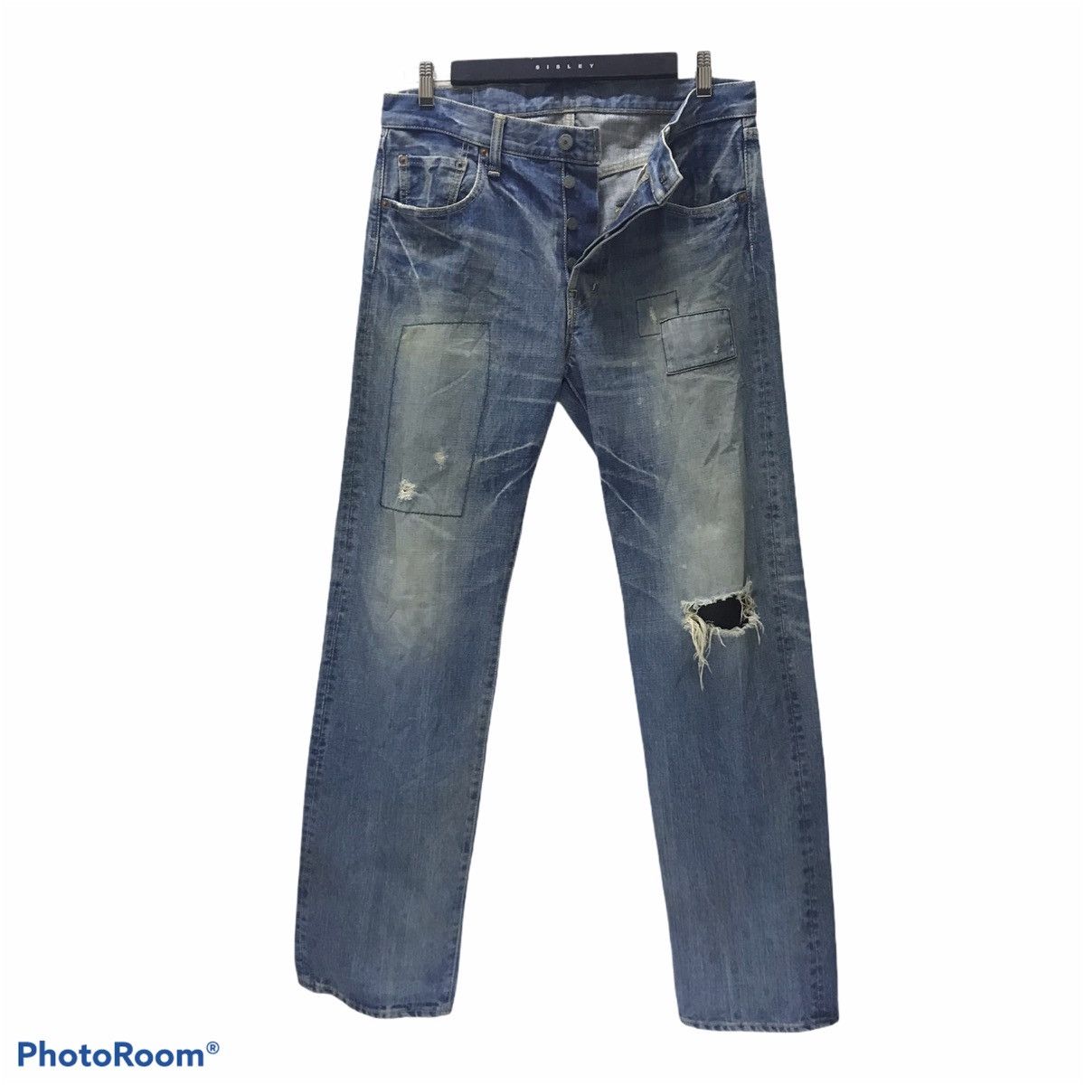 Spellbound Japanese Brand Spellbound Distressed Denim Jeans Size US 33 - 1 Thumbnail