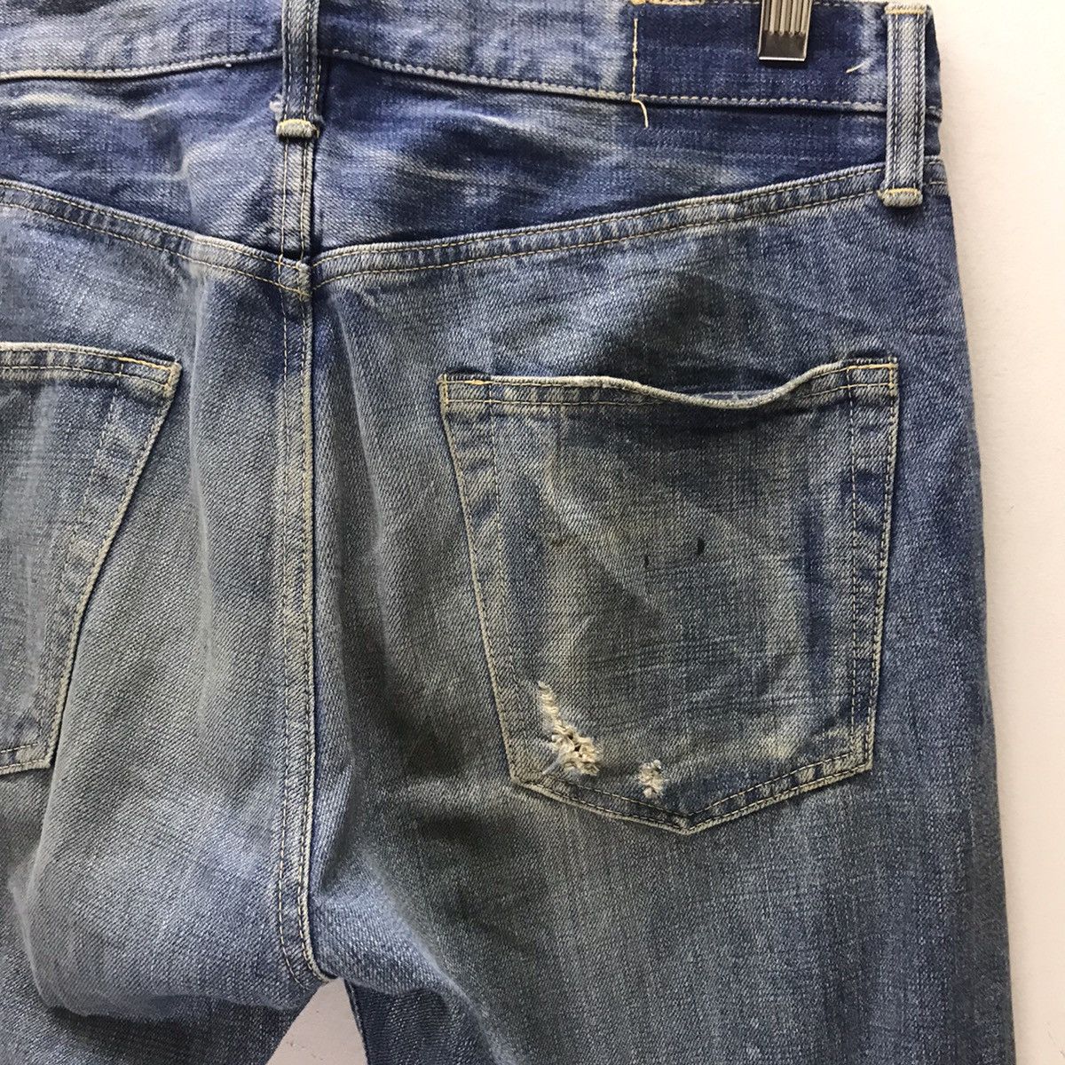 Spellbound Japanese Brand Spellbound Distressed Denim Jeans Size US 33 - 13 Thumbnail